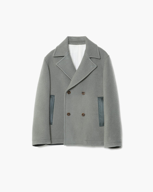 DOUBLE BREASTED SHORT COAT