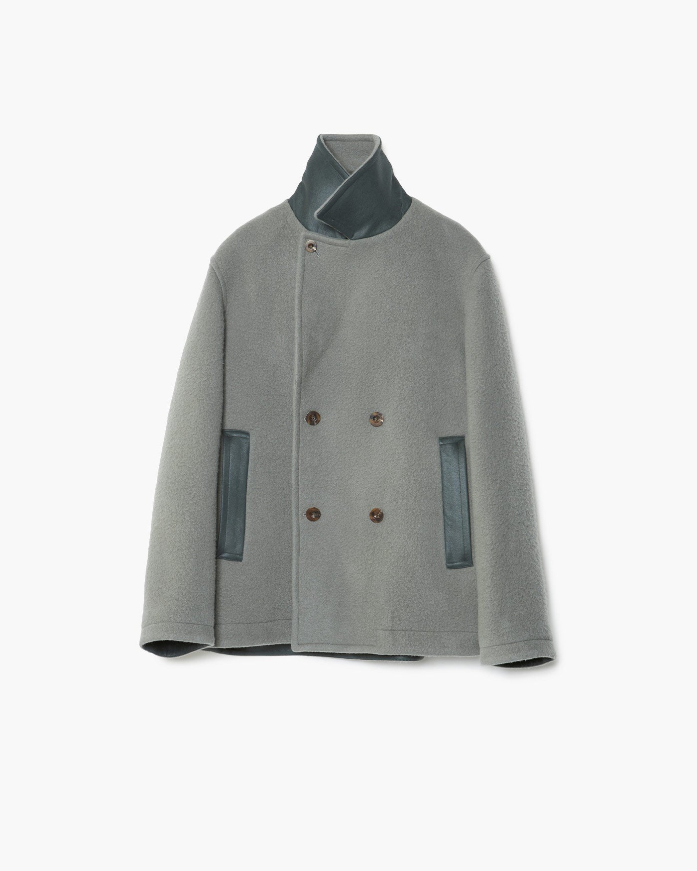 DOUBLE BREASTED SHORT COAT