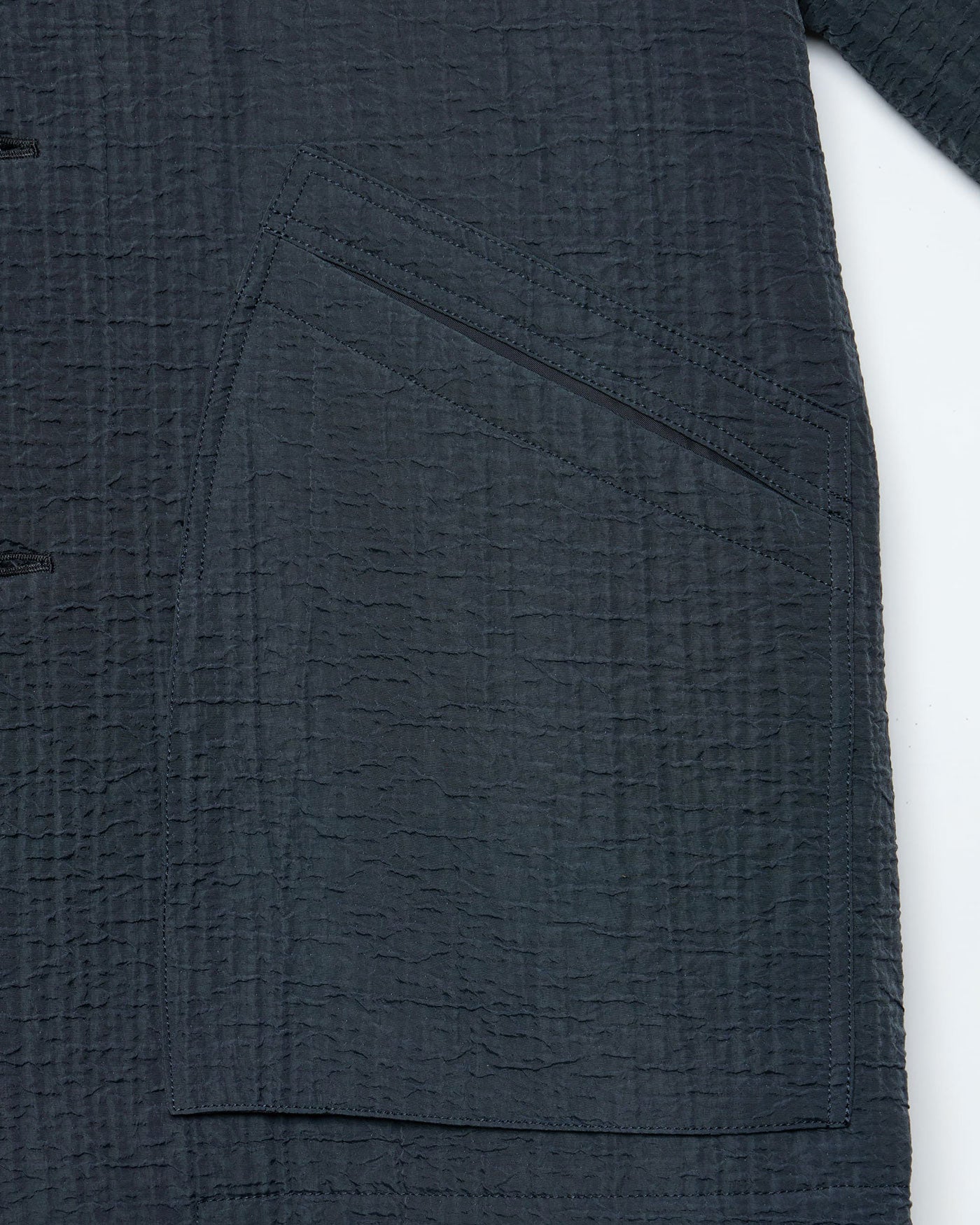LEATHER-COLLAR JACKET