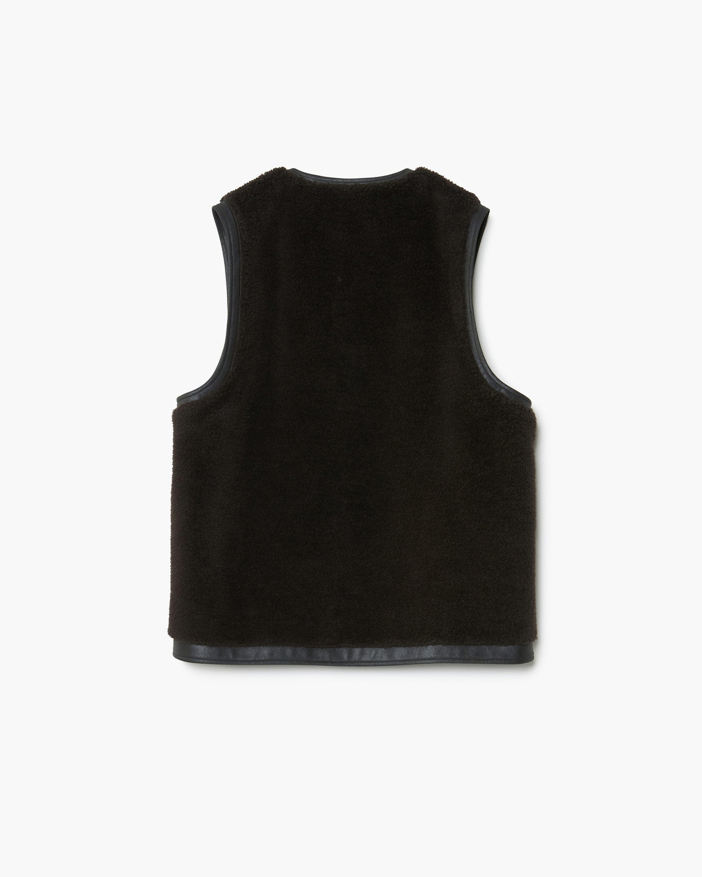 BOXY SINGLE BREASTED VEST