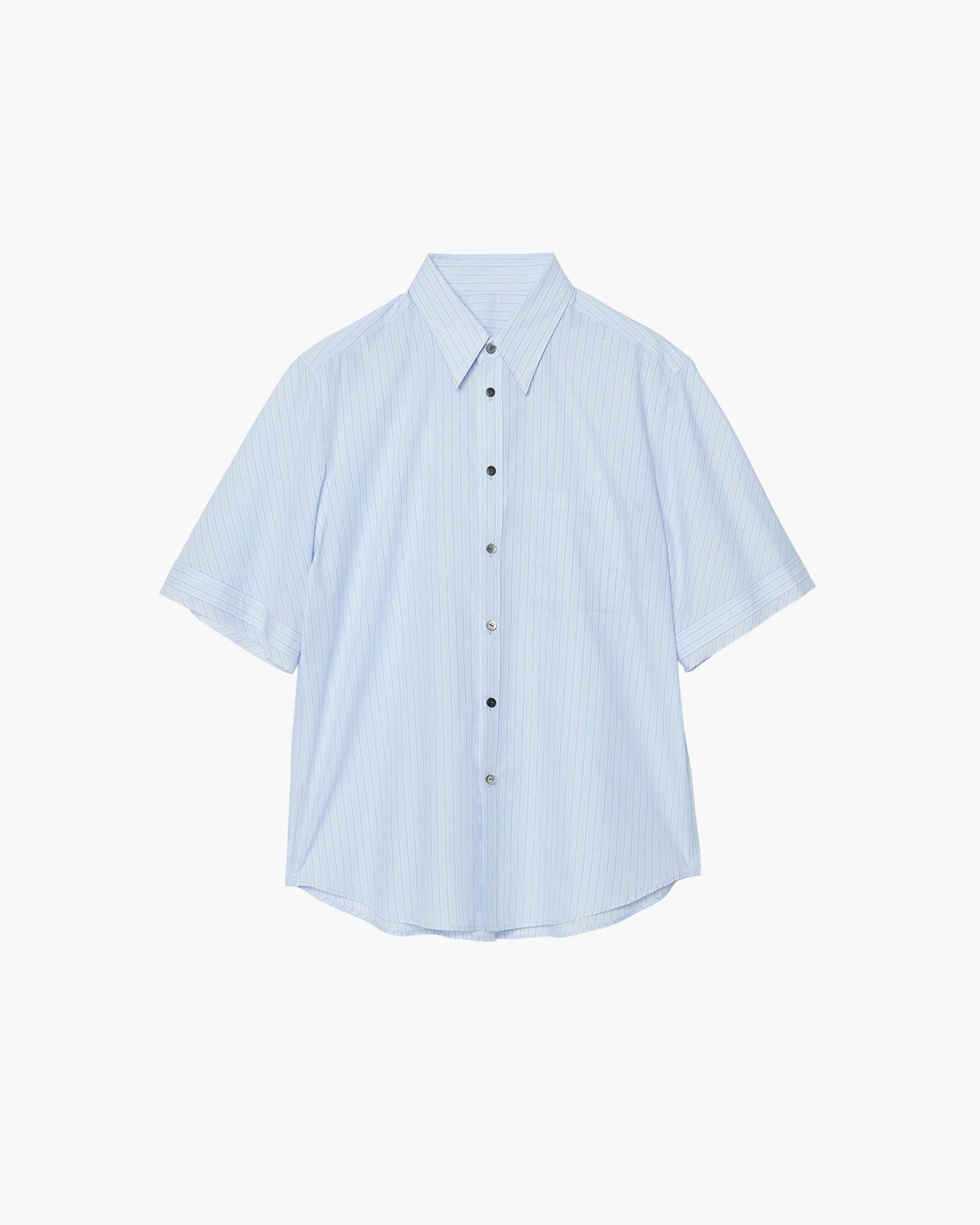 REGULAR COLLAR SHORT-SLEEVED SHIRT