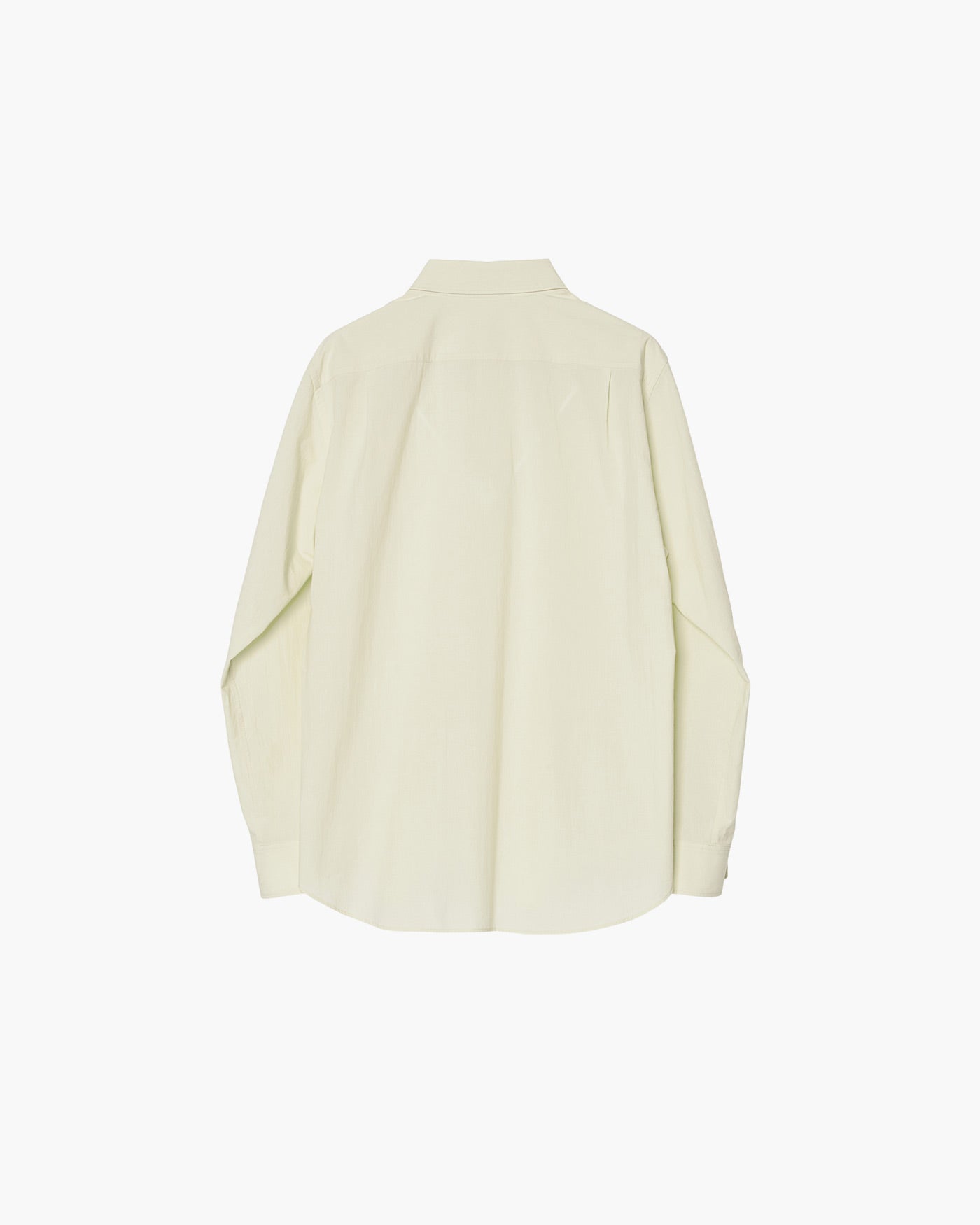 FRONT PANEL SHIRT WITH LEATHER TAB