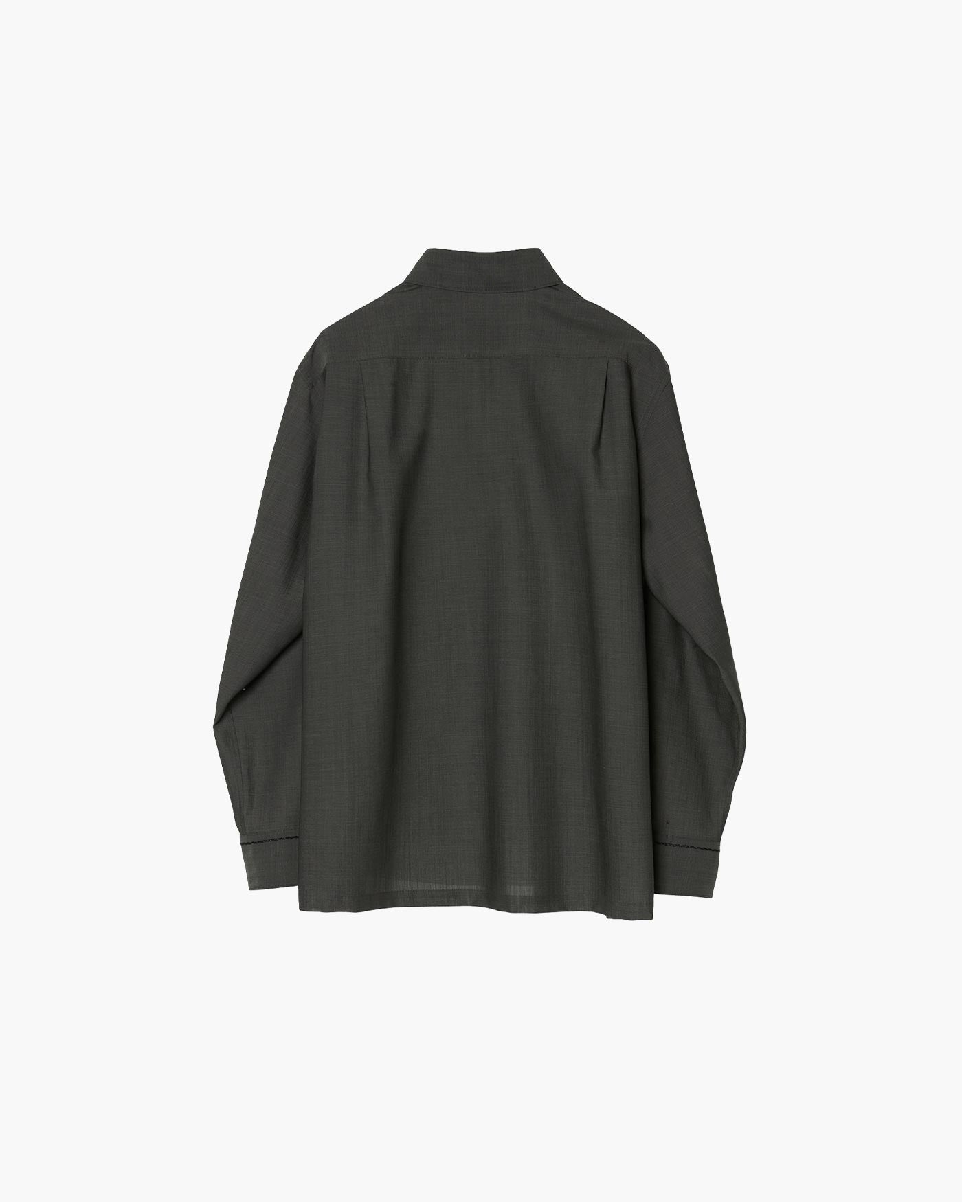 EMBROIDERY BOXY SHIRT