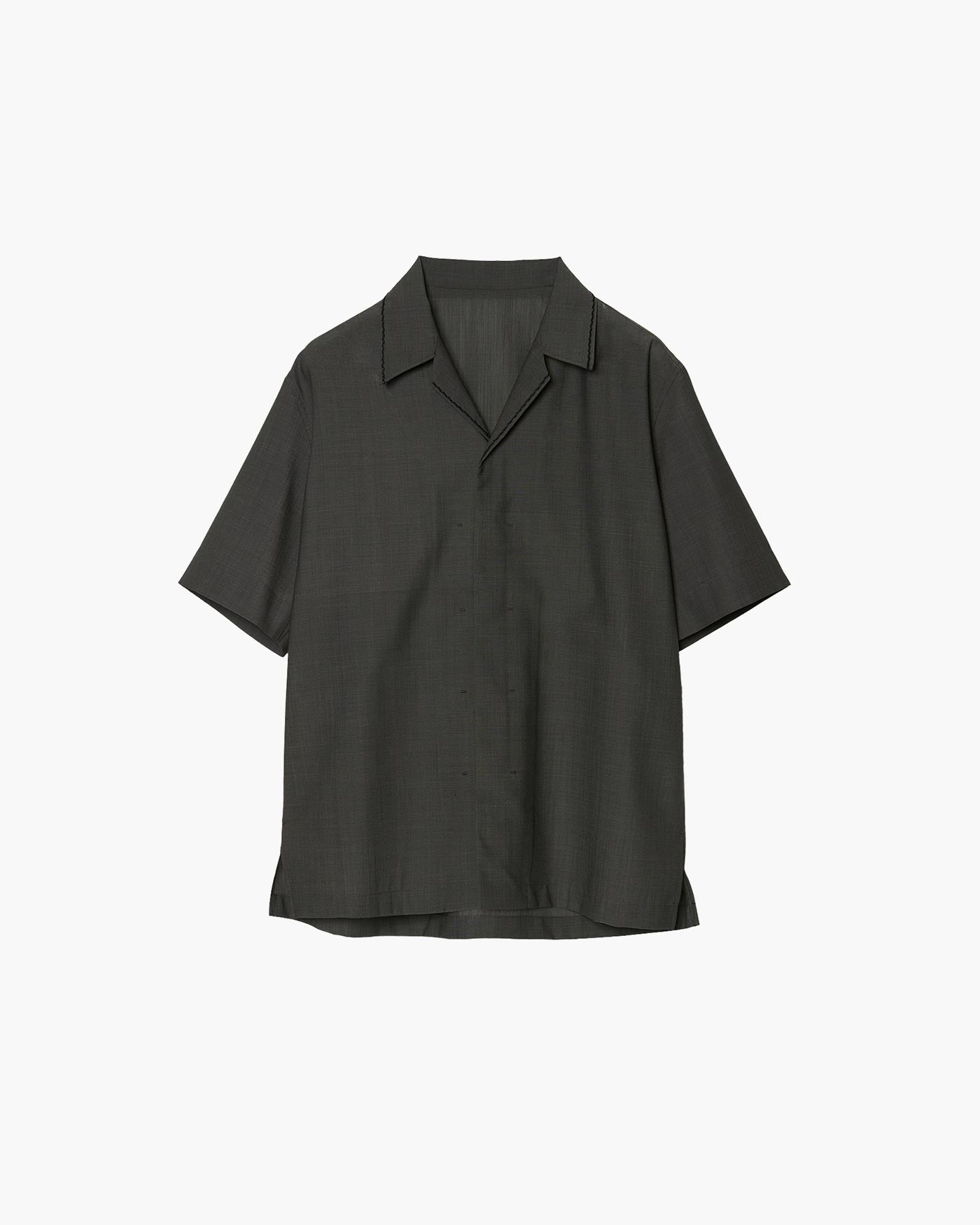 OPEN COLOR EMBROIDERY SHIRT