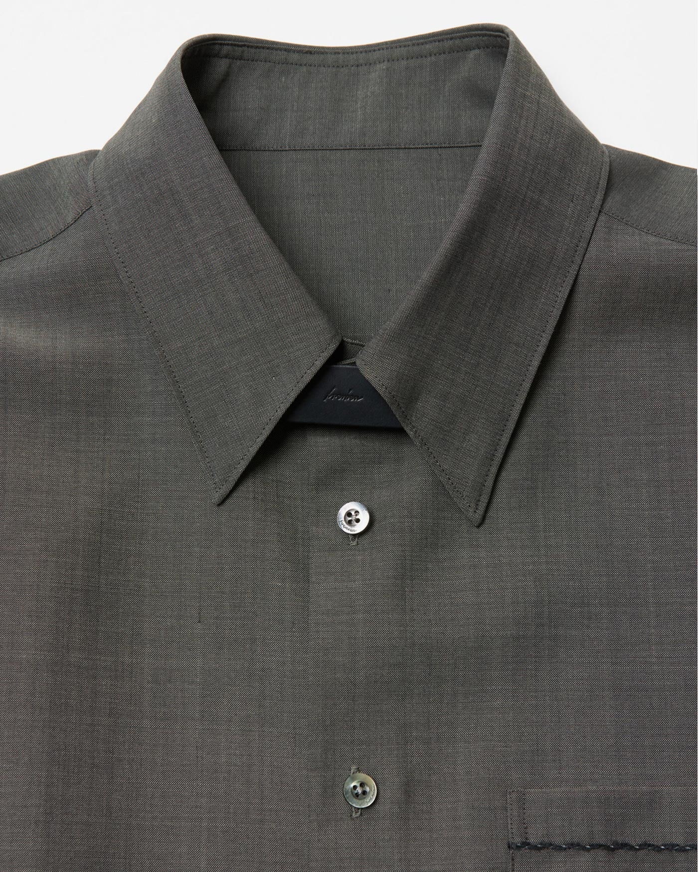 EMBROIDERY BOXY SHIRT