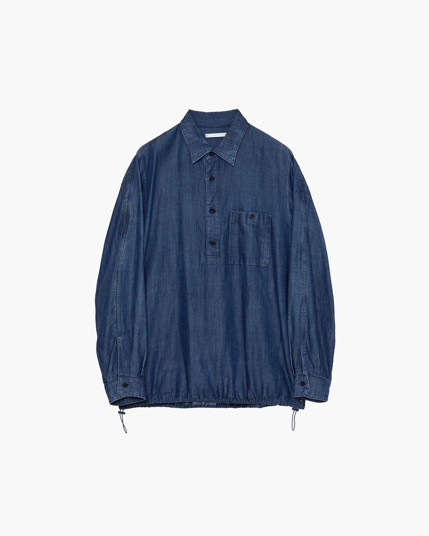トップス Wool Serge Yoke Sleeve Pullover Shirt EXTENDED YOKE PULLOVER SHIRT – IRENISA