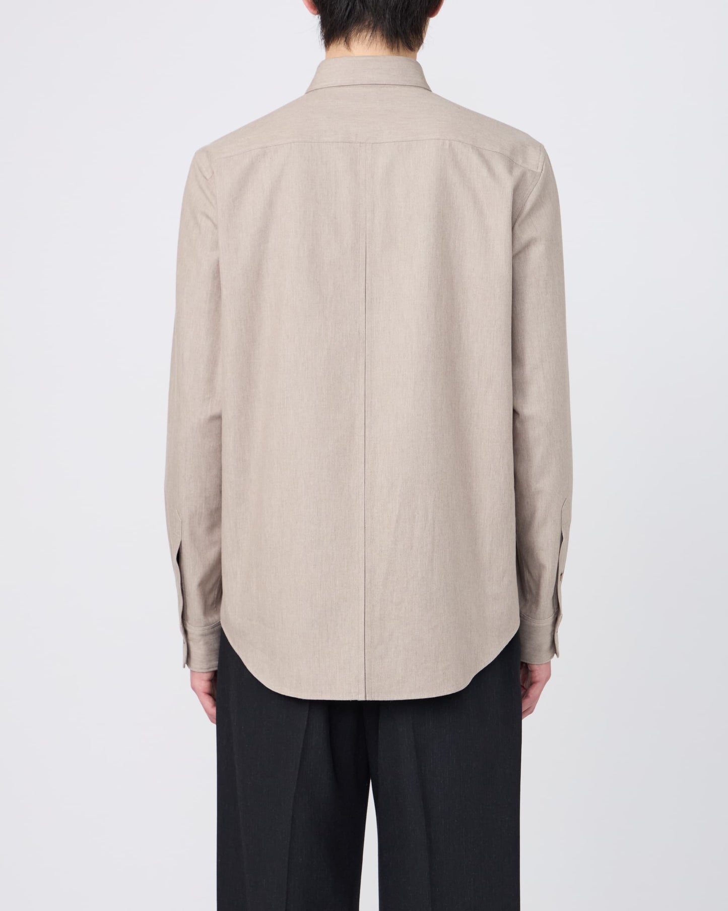 SPREAD COLLAR REGULAR-FIT SHIRT