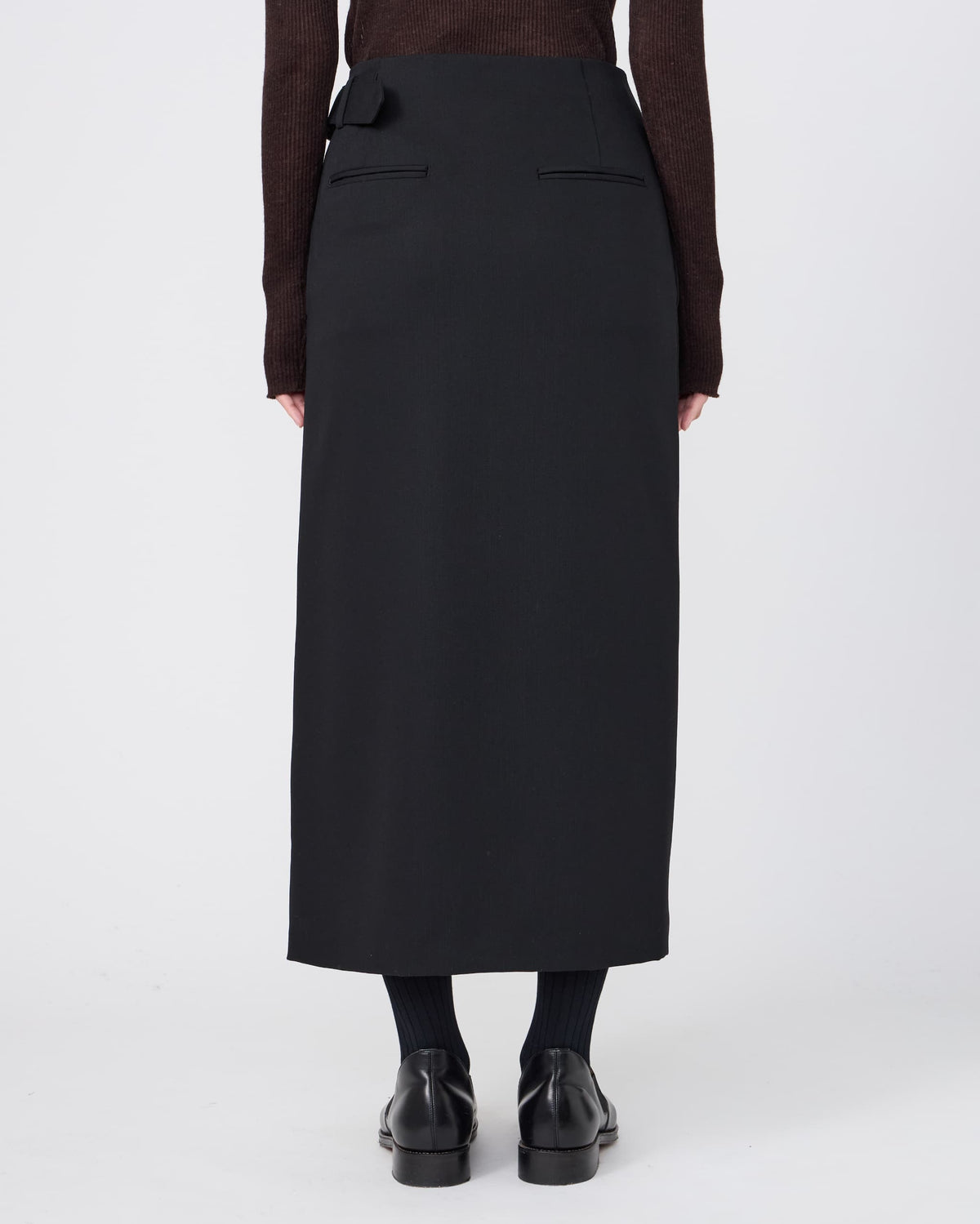 DRAPED WRAP SKIRT