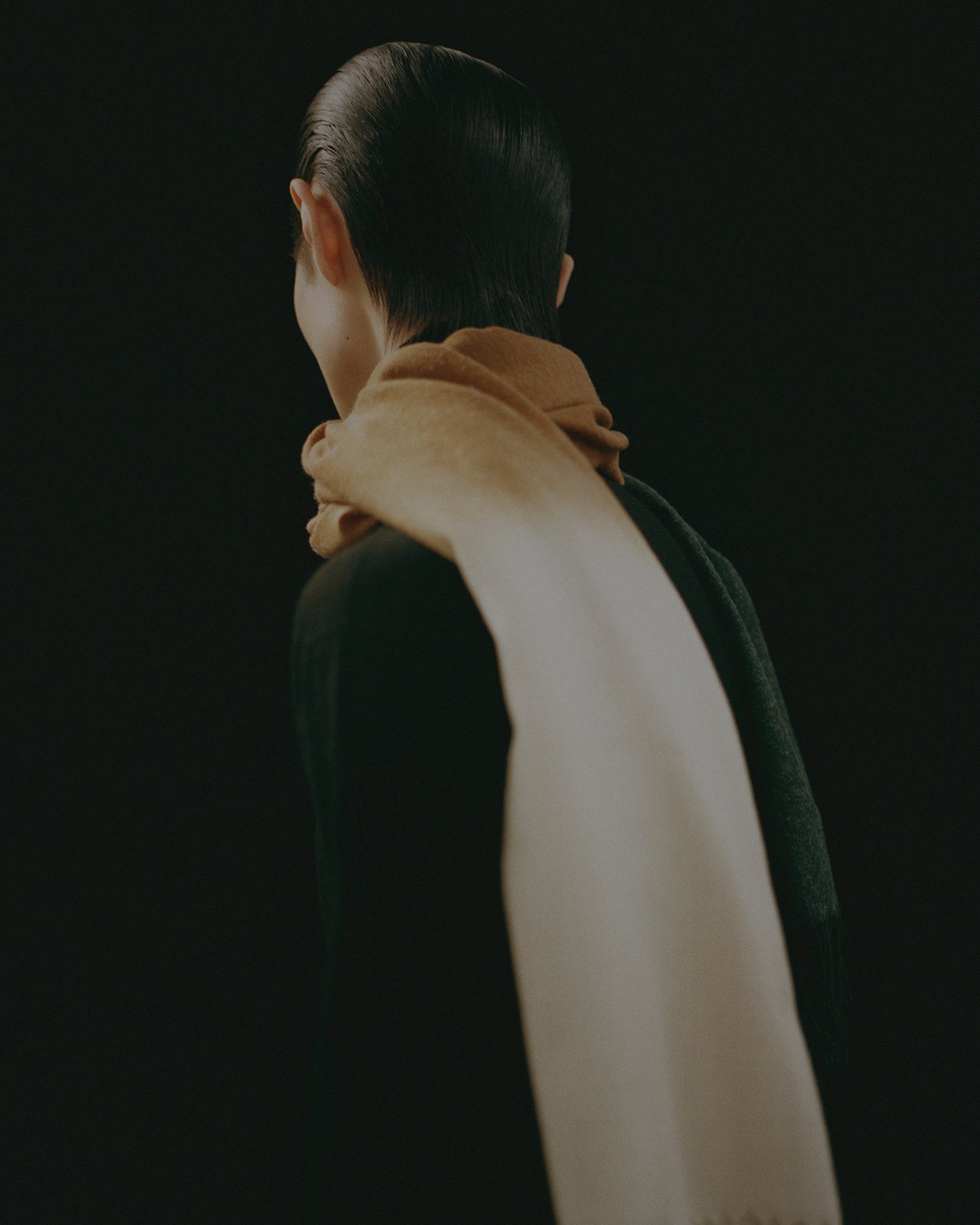 HAND DYE GRADATION SCARF