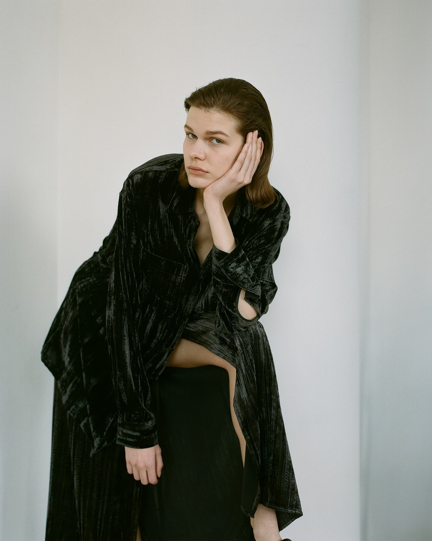 STRAIGHT WRAP SKIRT