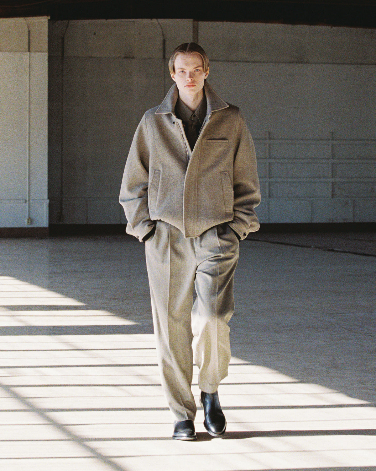 FRY-FRONT ZIP-UP BLOUSON