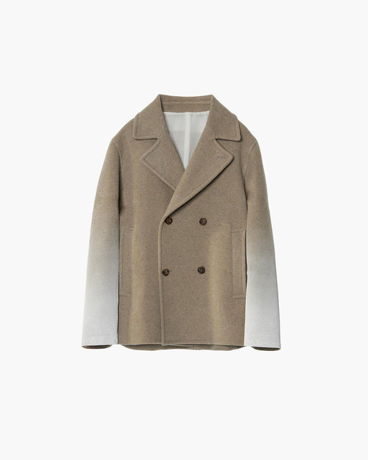 DOUBLE BREASTED SHORT COAT