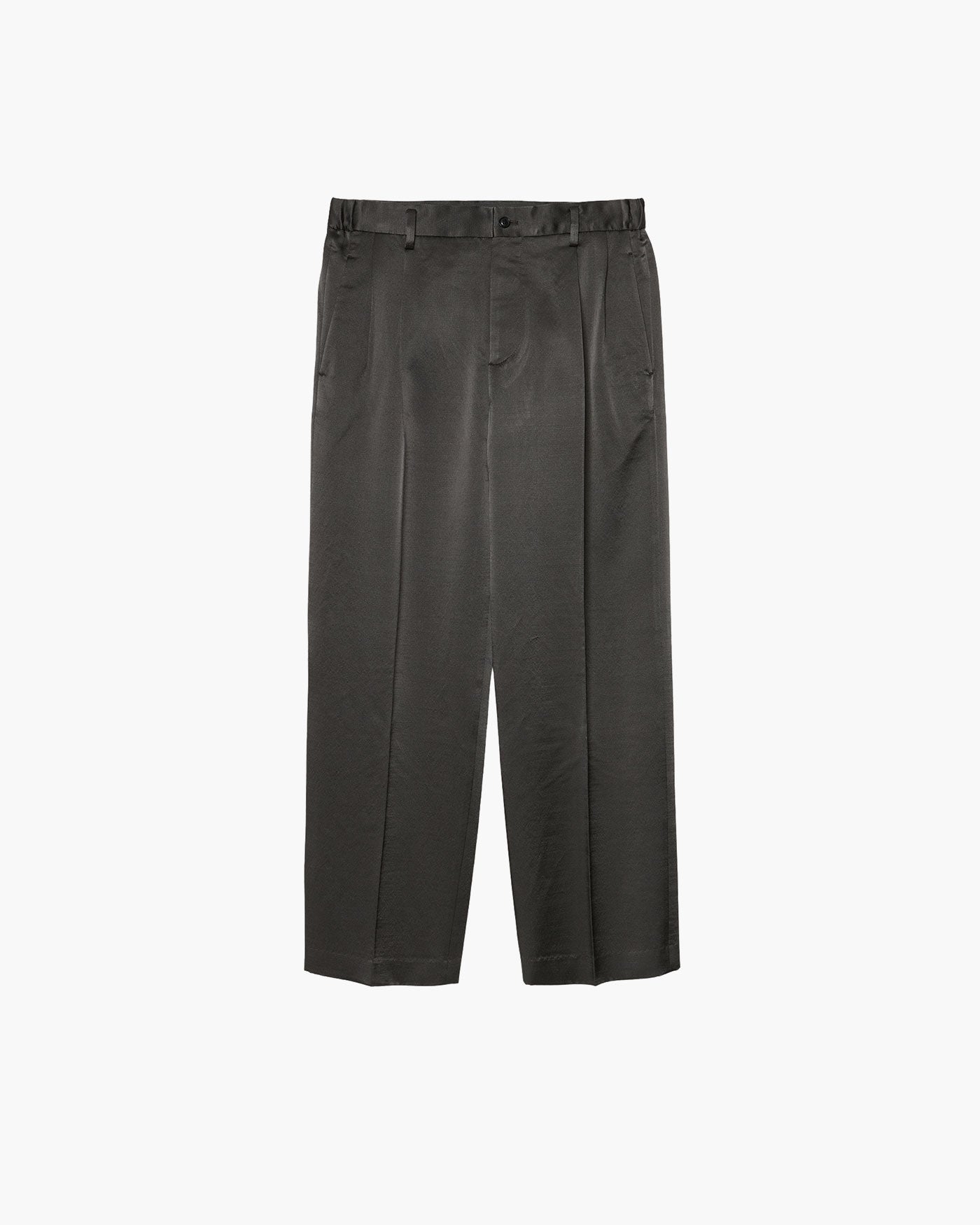 TWO TUCKS WIDE TROUSERS