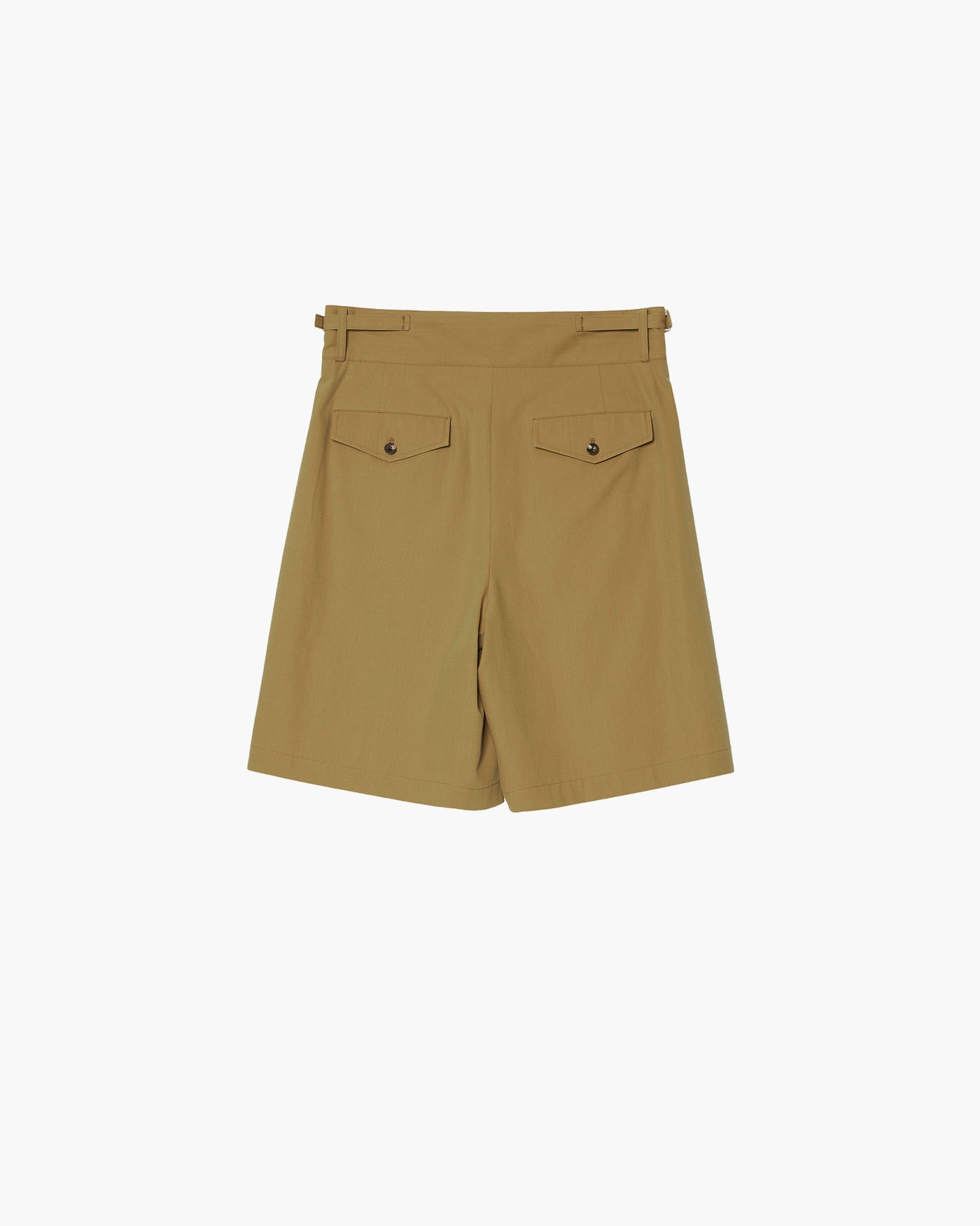 TWO TUCKS WIDE SHORTS