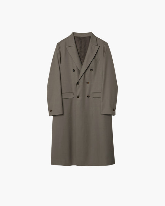 DOUBLE-BREASTED CHESTER COAT