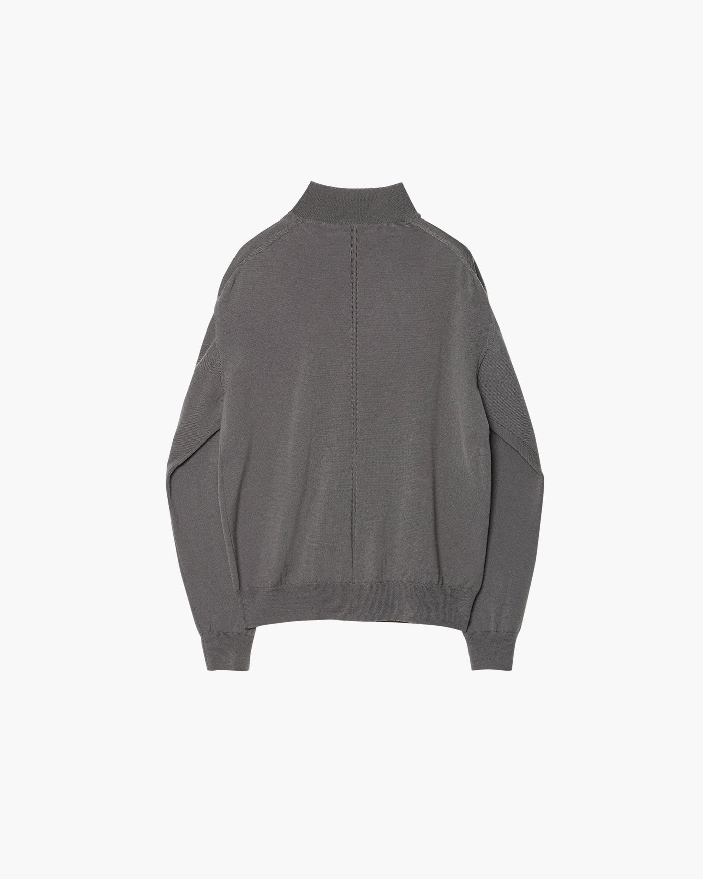 WOOL HIGH-NECK KNIT PULLOVER