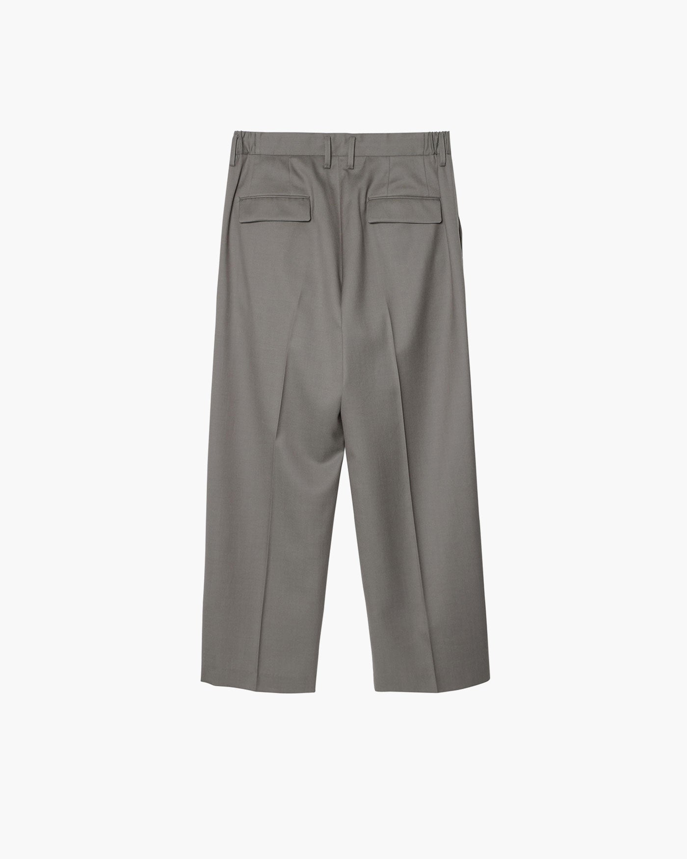 TWO TUCKS WIDE TROUSERS