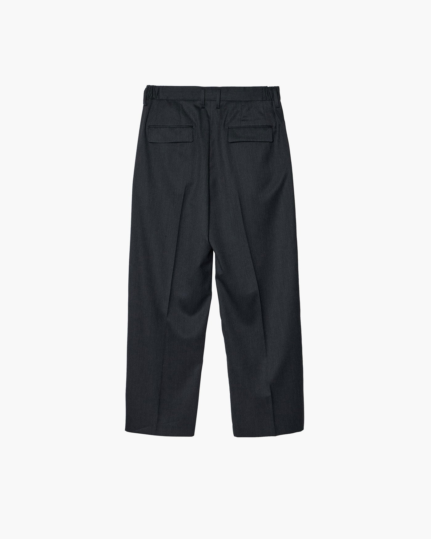 TWO TUCKS WIDE TROUSERS