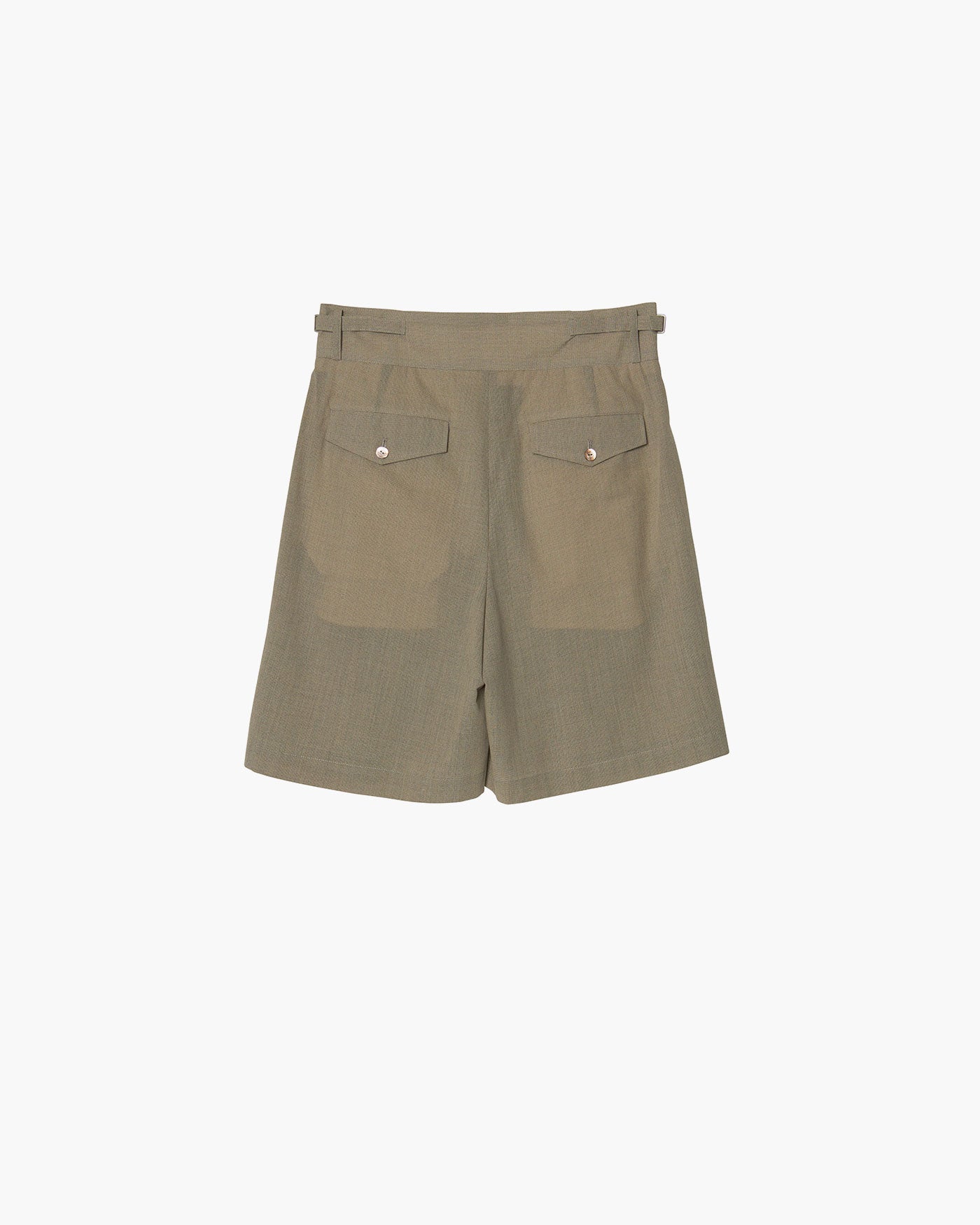 TWO TUCKS WIDE SHORTS