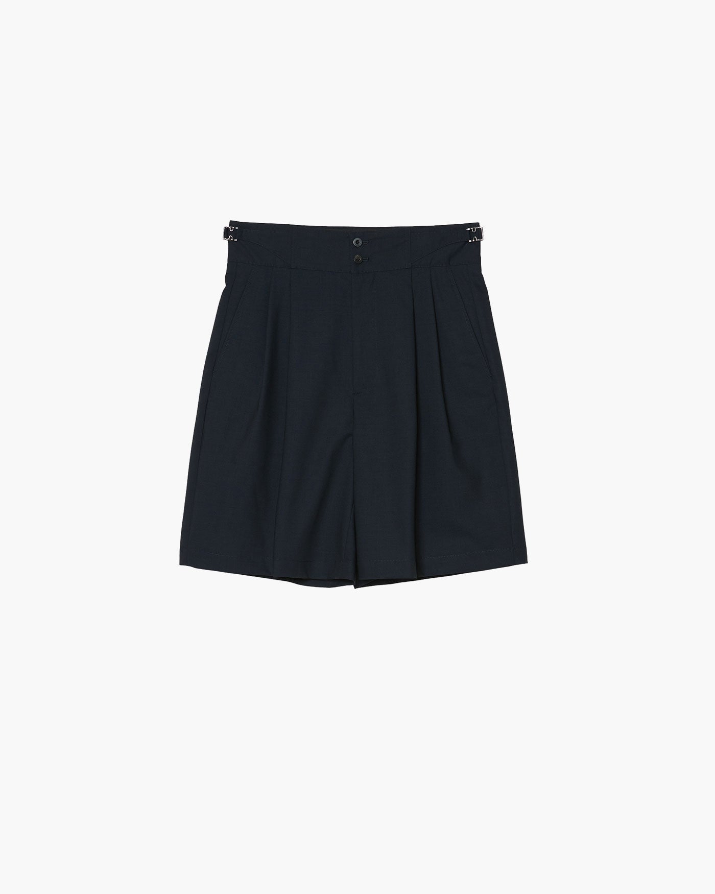 TWO TUCKS WIDE SHORTS