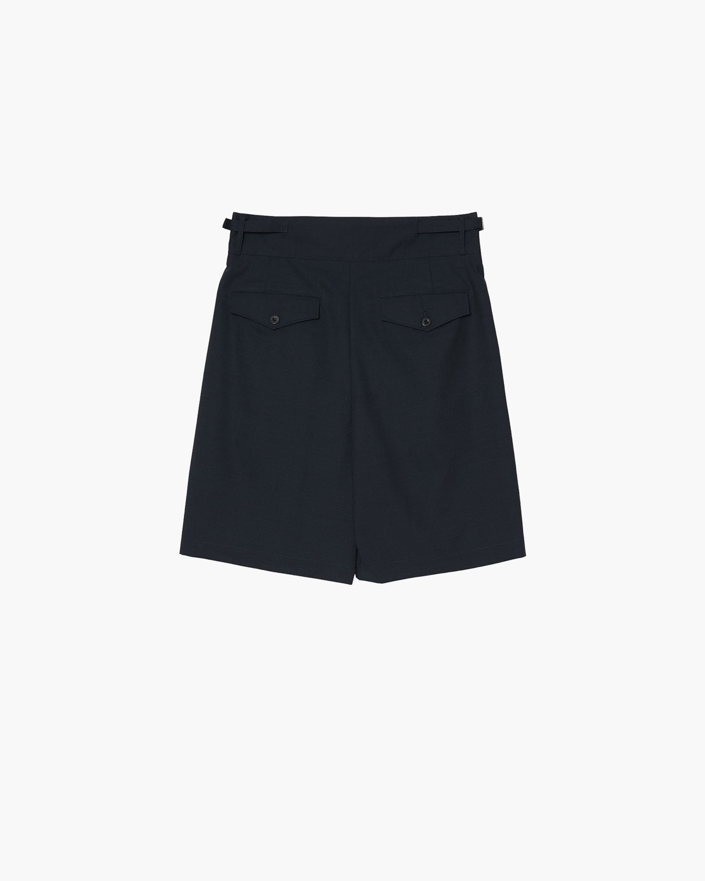 TWO TUCKS WIDE SHORTS