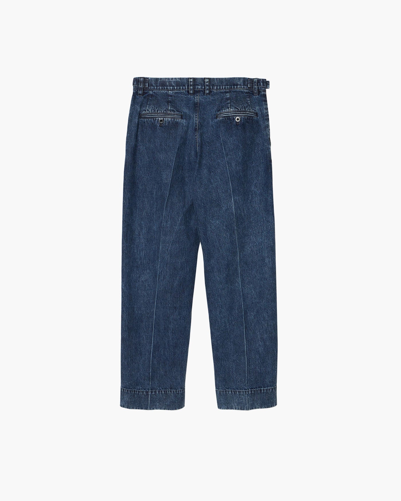 STRAIGHT DENIM TROUSERS