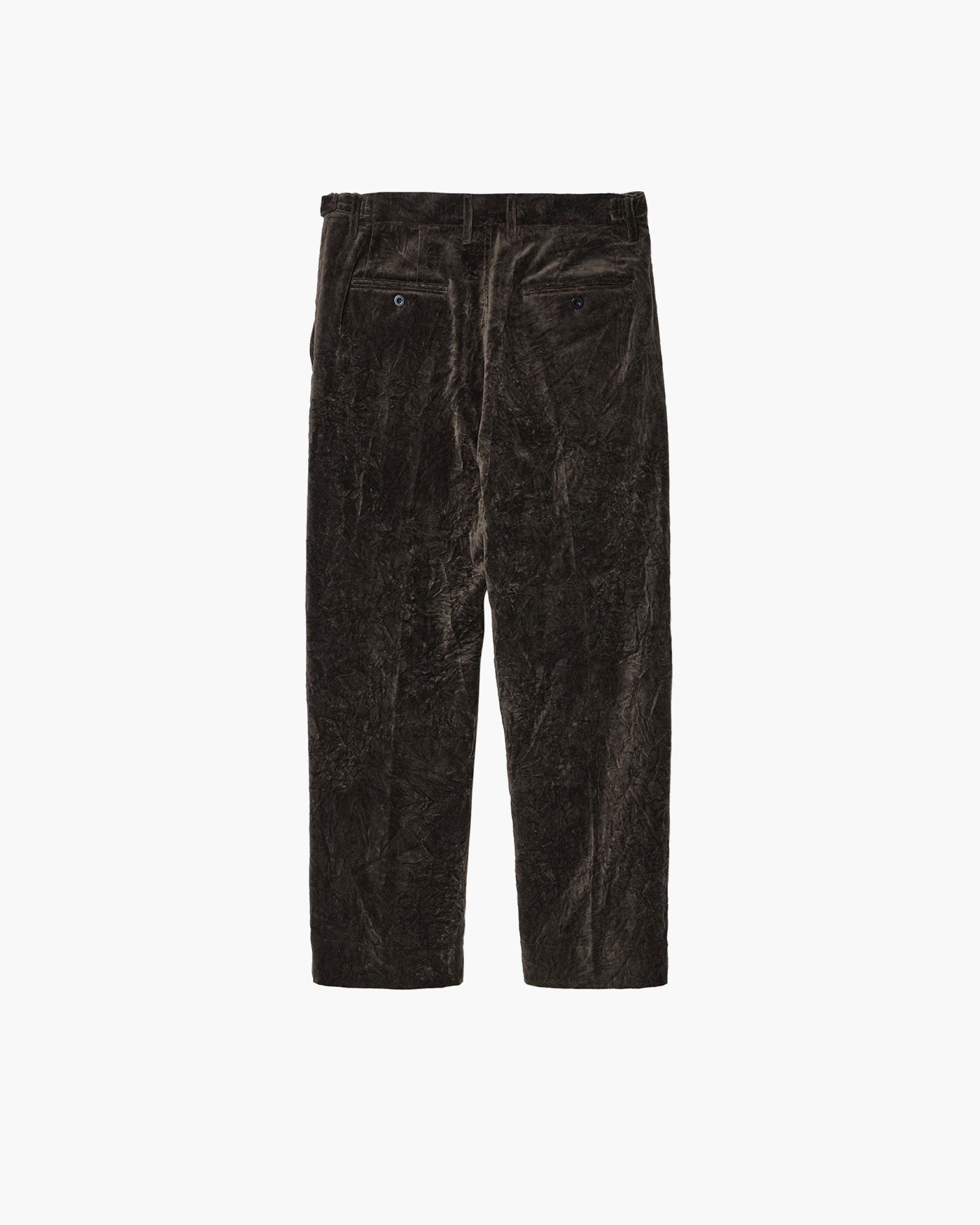 ONE TUCK STRAIGHT TROUSERS