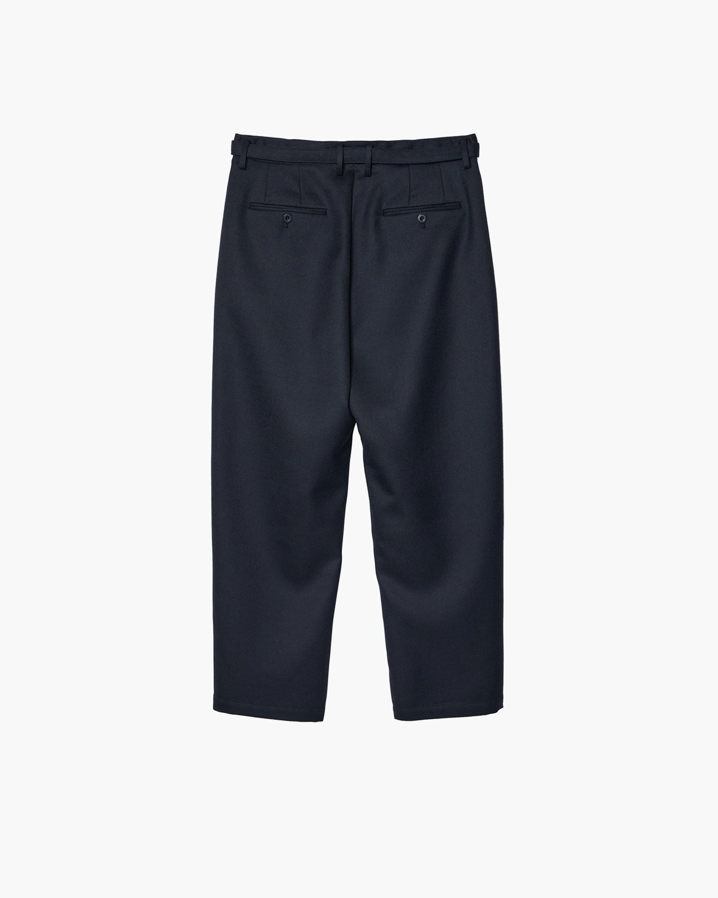 BELTED TAPERED PANTS
