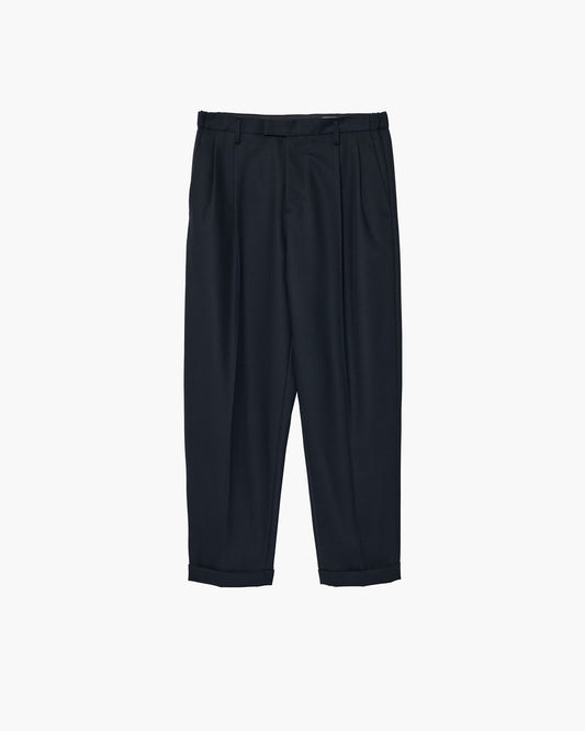 TWO TUCKS TAPERED TROUSERS
