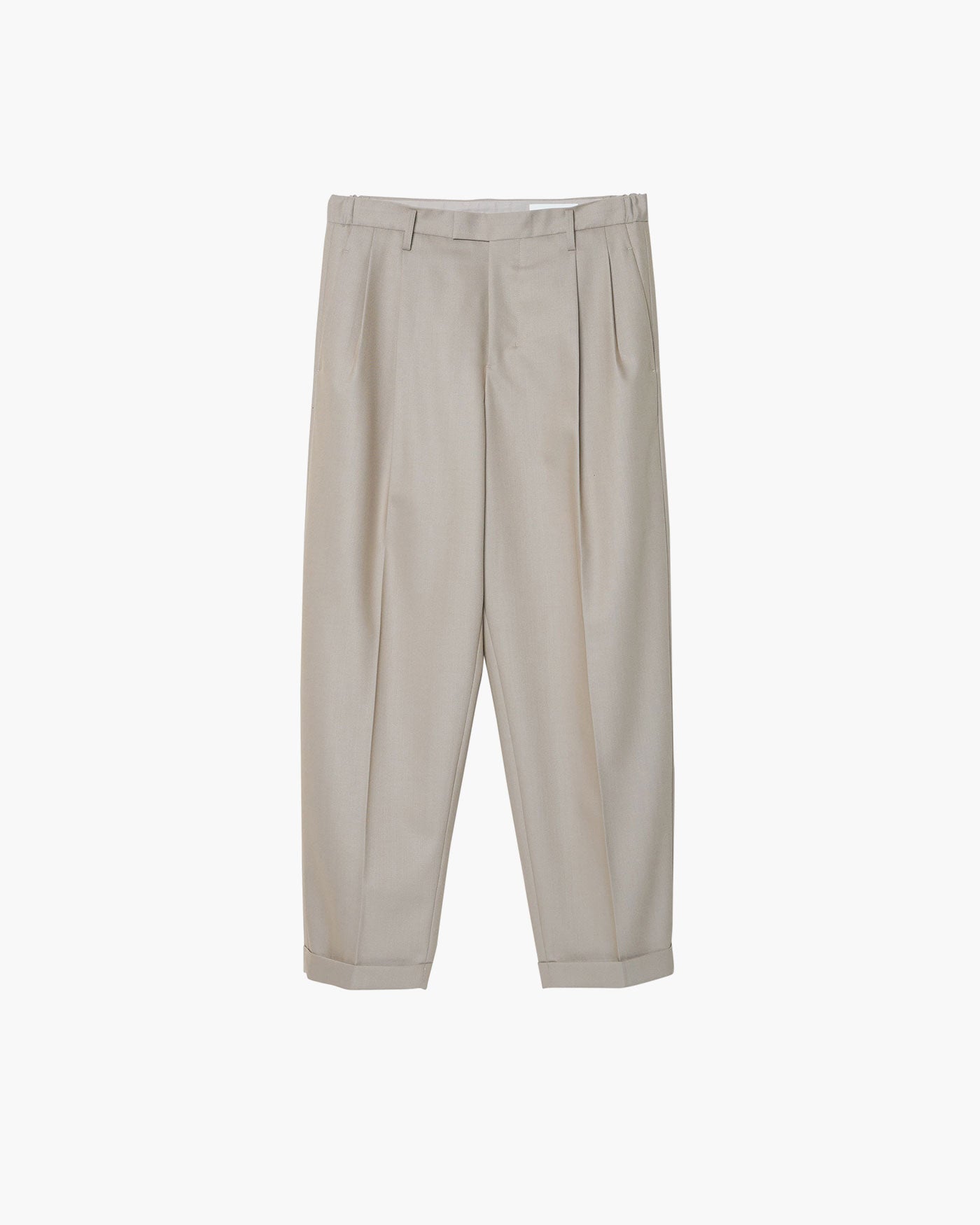 パンツ IRENISA Two Tucks Tapered Trousers 別注 TWO TUCKS TAPERED PANTS(1 IVORY): IRENISA: MENS｜THE