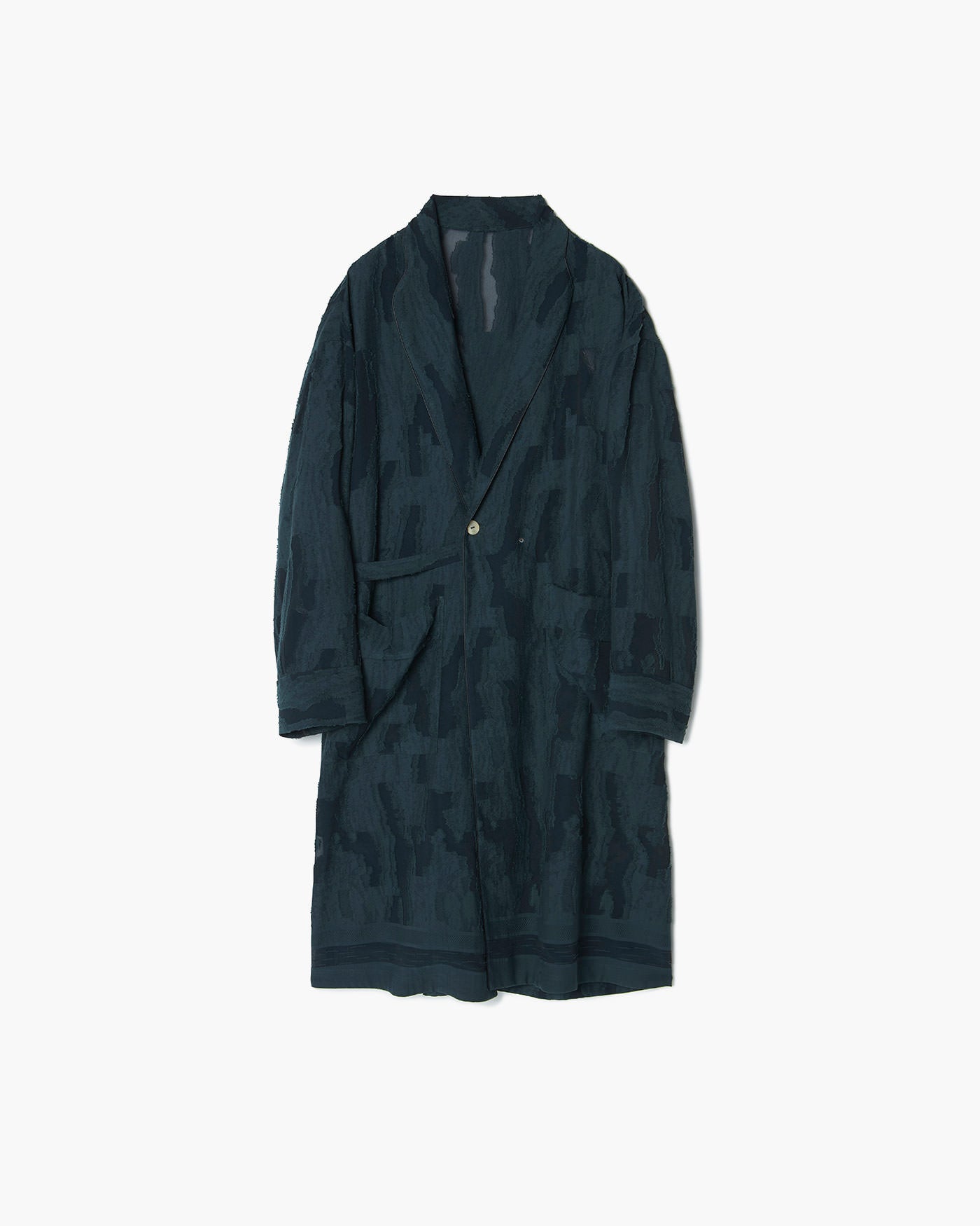SHAWL COLLAR GOWN COAT