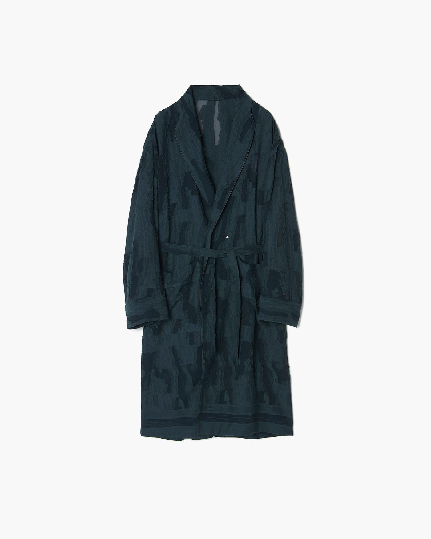 SHAWL COLLAR GOWN COAT