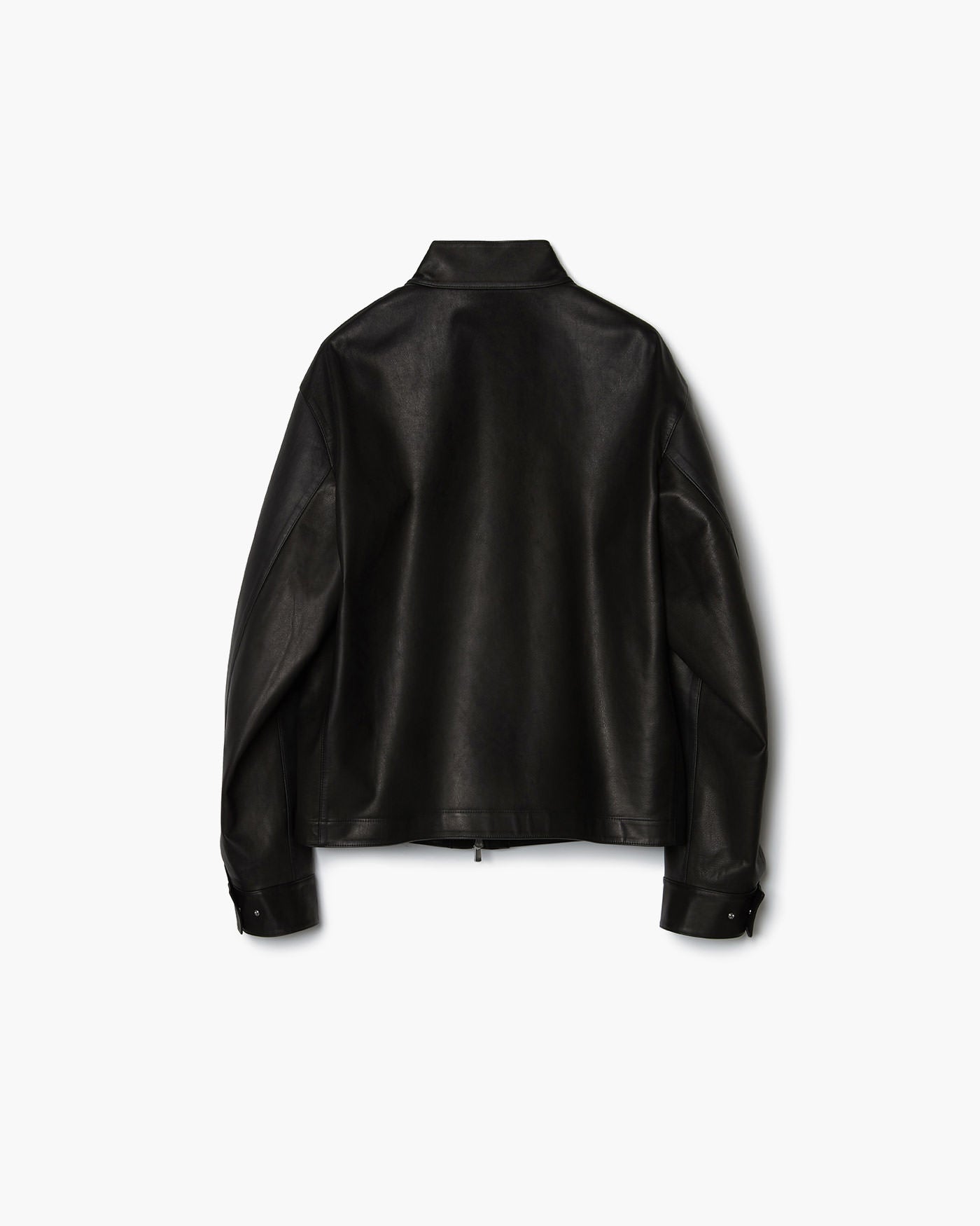 REVERSIBLE LEATHER ZIP BLOUSON