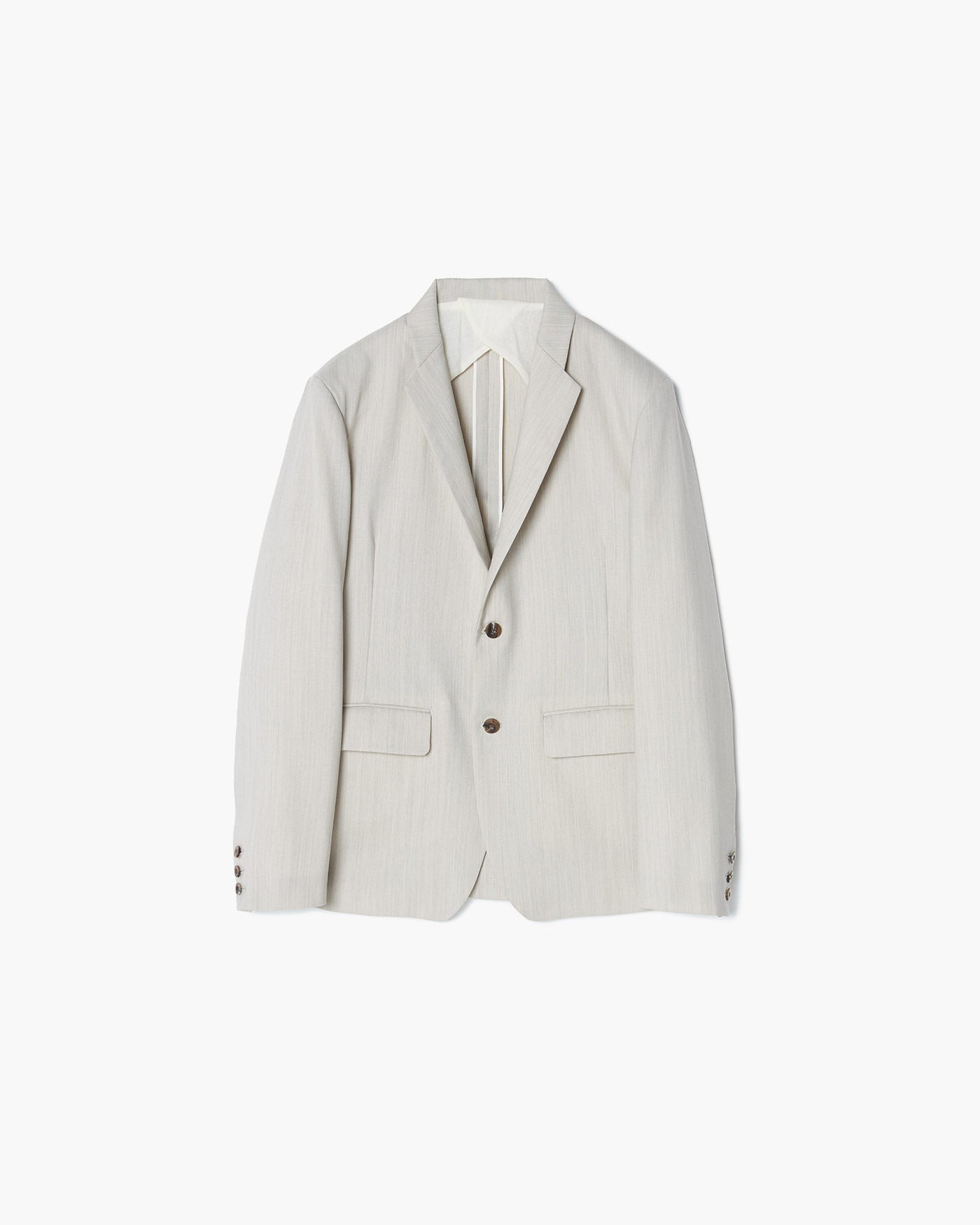 NOTCH LESS COLLAR JACKET