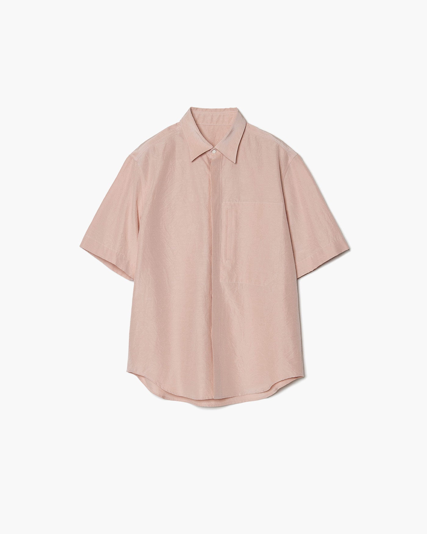 FLY FRONT SHORT-SLEEVED SHIRT