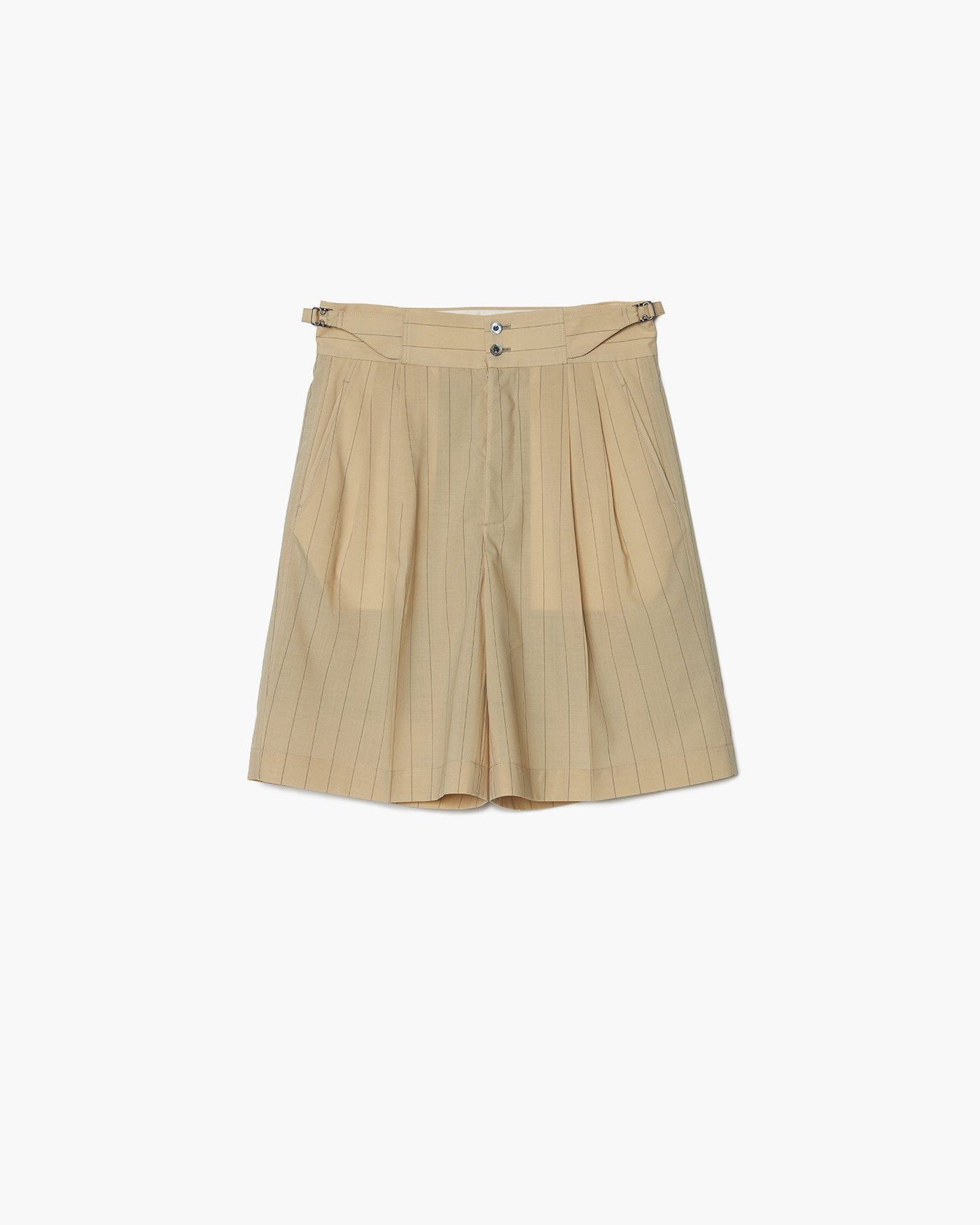 TWO TUCKS WIDE SHORTS