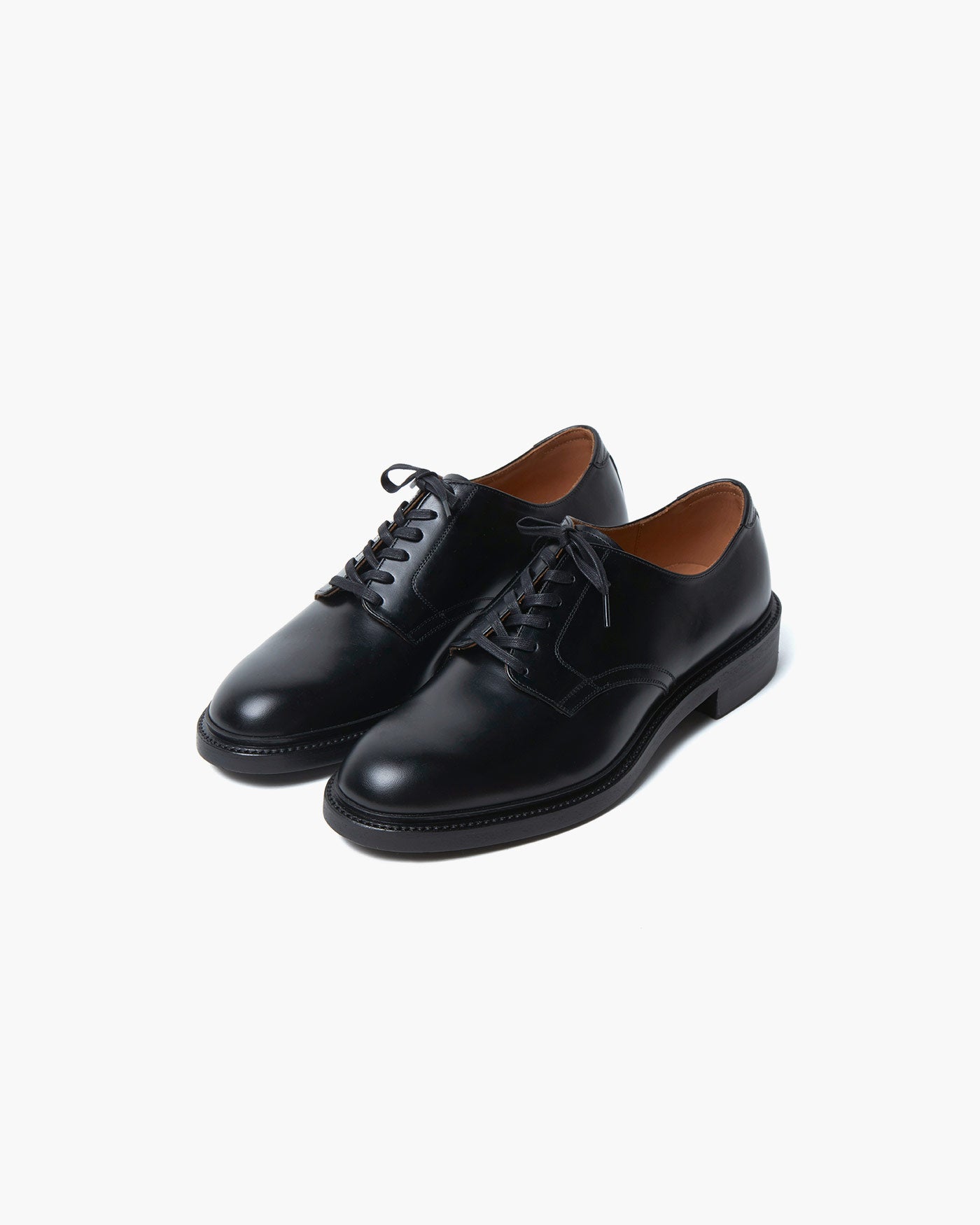 CORK SOLE PLAIN TOE SHOES