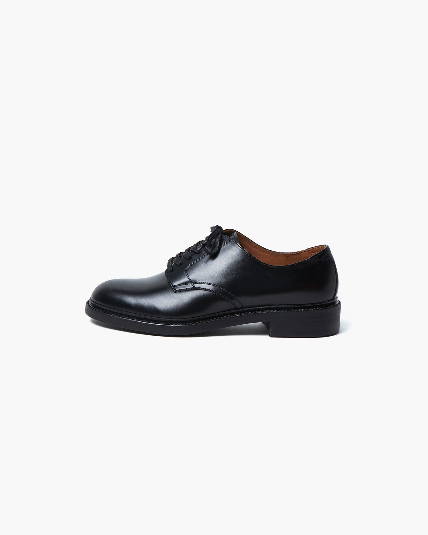 CORK SOLE PLAIN TOE SHOES