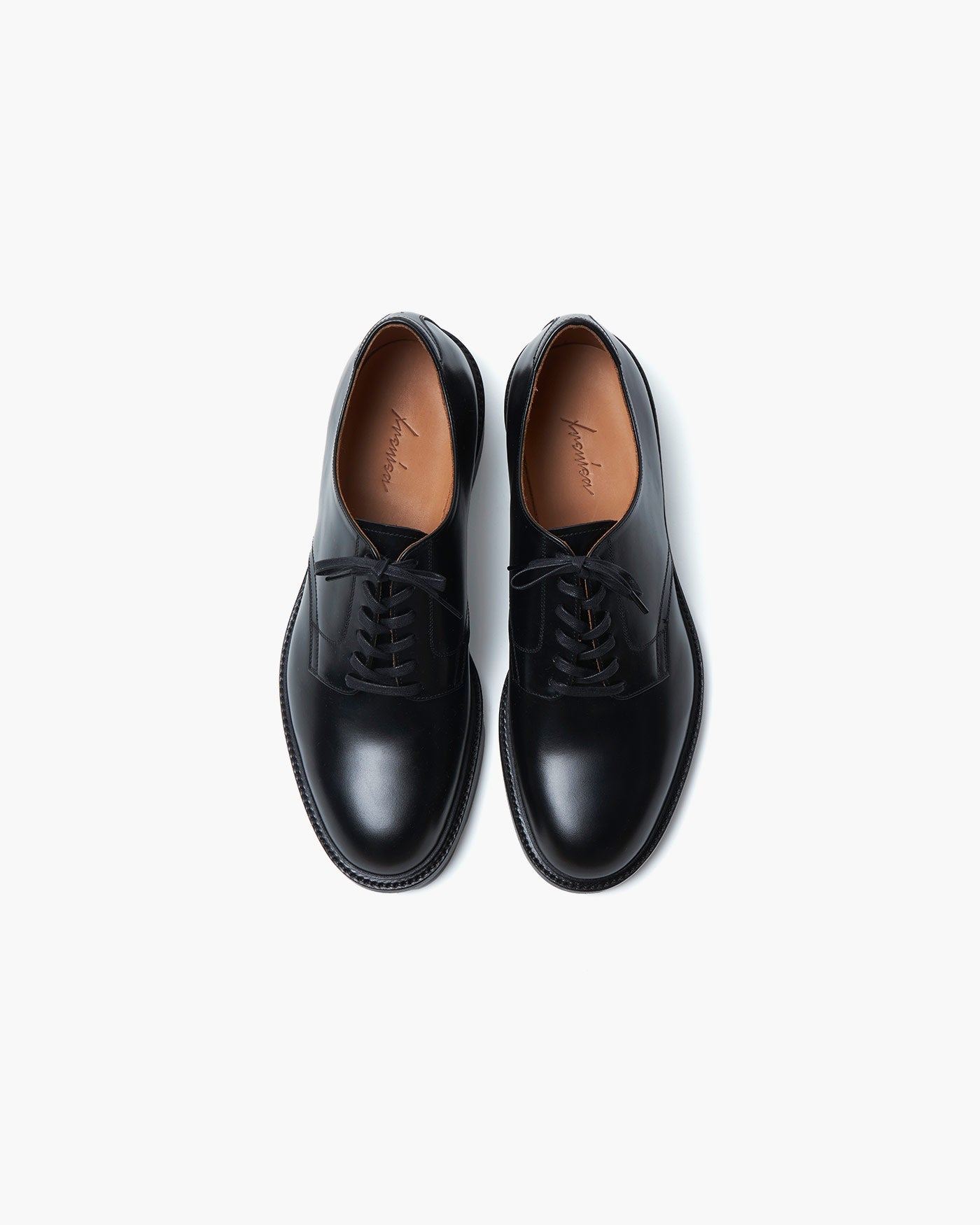 CORK SOLE PLAIN TOE SHOES
