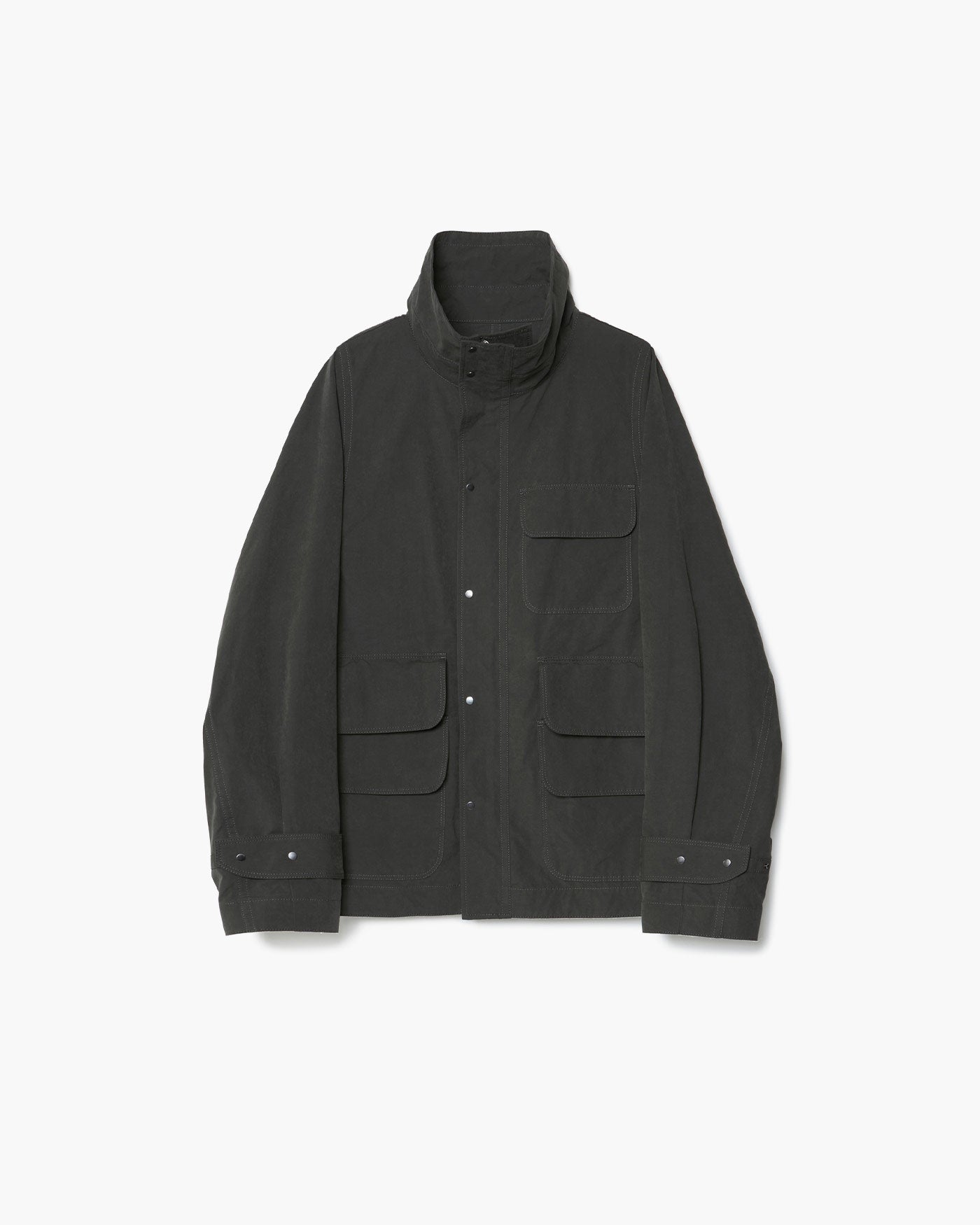MODIFIED SLEEVE  ZIP BLOUSON