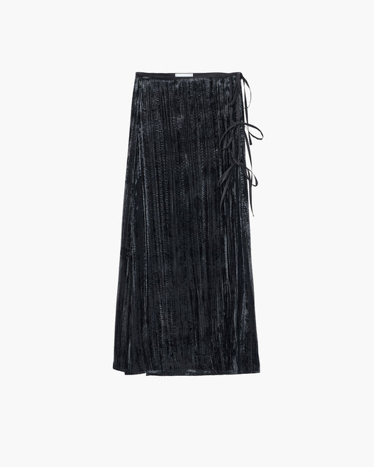 STRAIGHT WRAP SKIRT