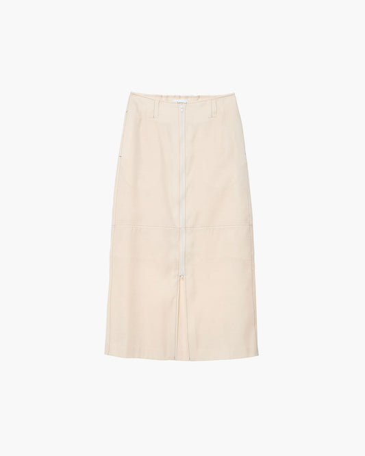 ZIP-UP STRAIGHT SKIRT