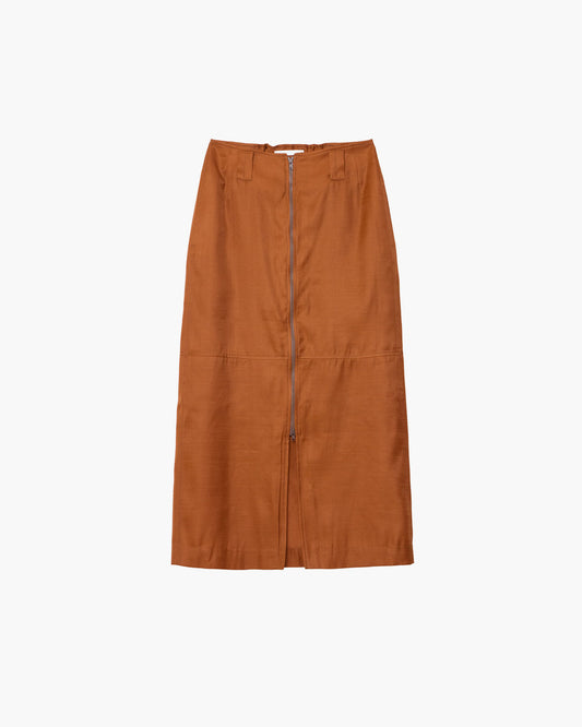 ZIP-UP STRAIGHT SKIRT