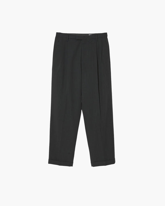 TWO TUCKS TAPERED TROUSERS