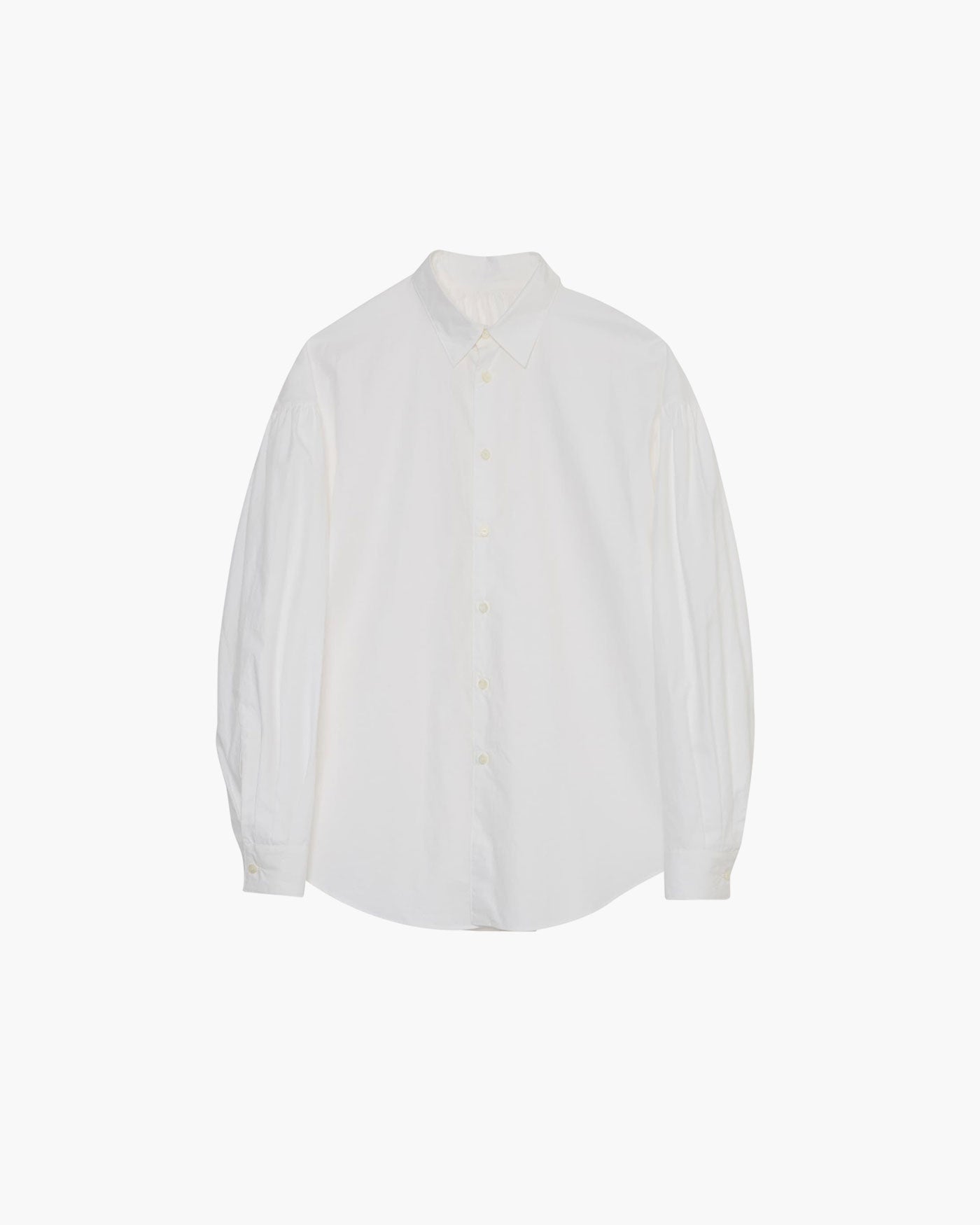 GATHER SLEEVE SHIRT