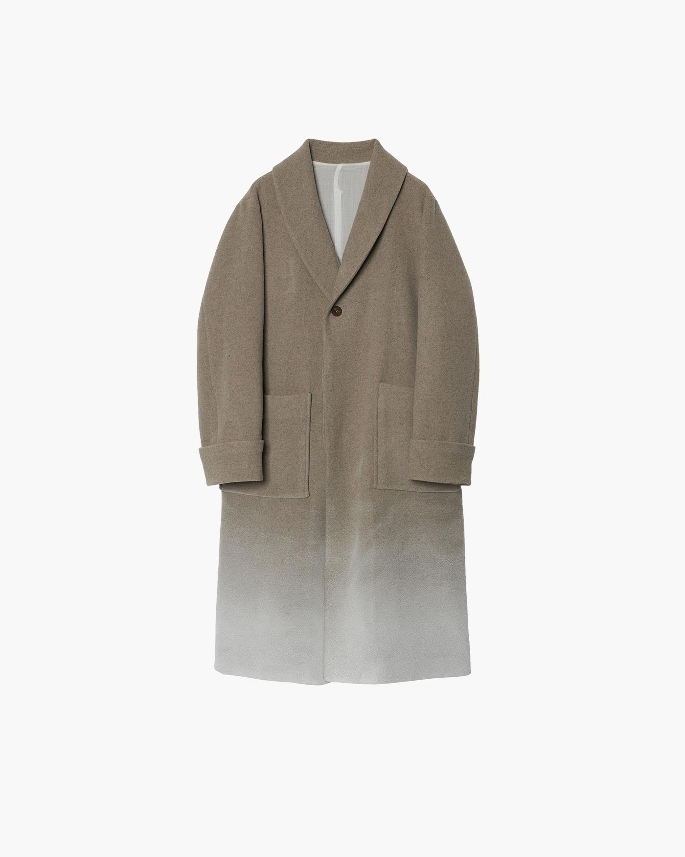 SHAWL COLLAR COAT