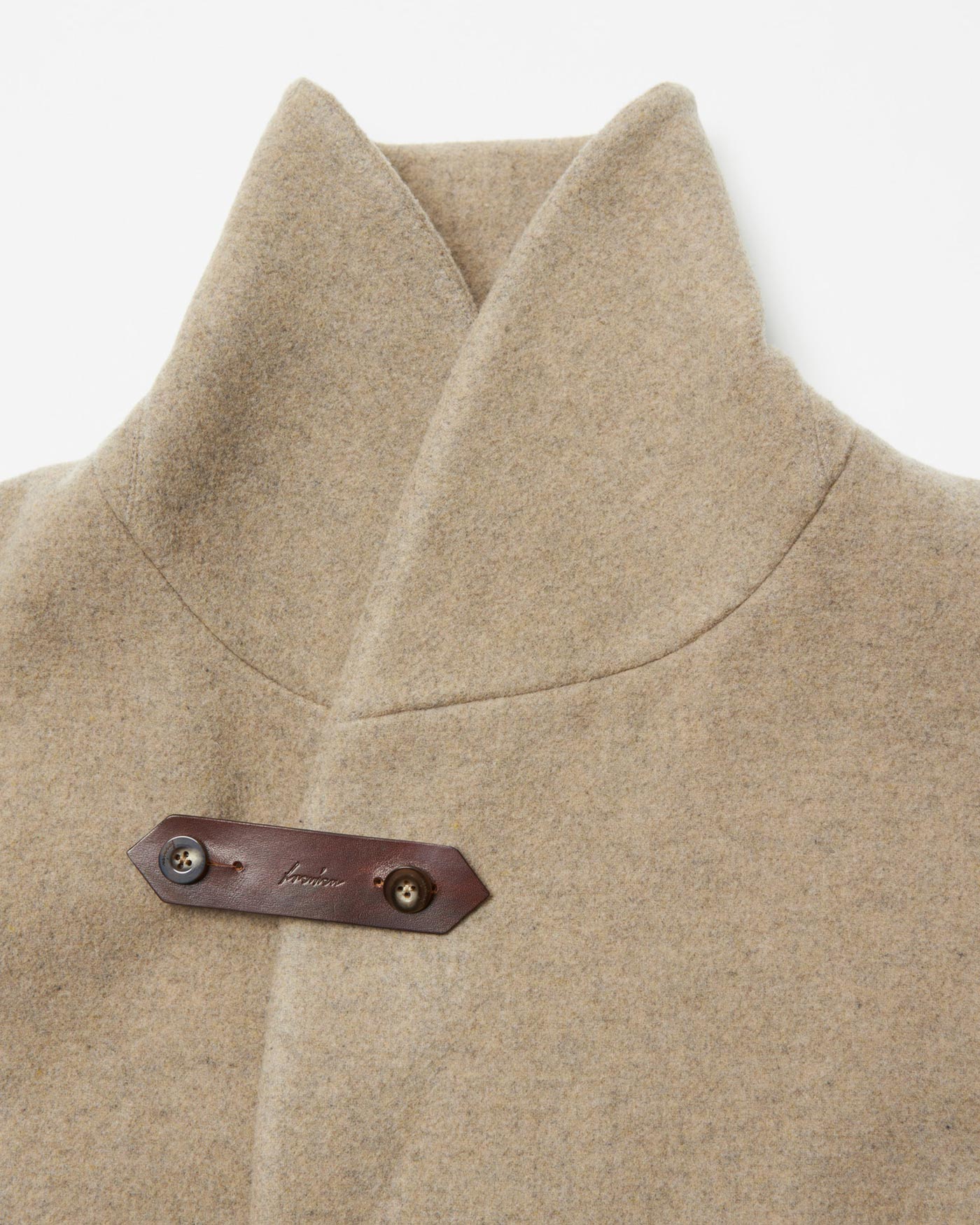 SHAWL COLLAR COAT