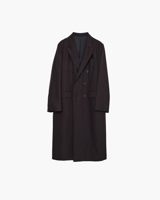 DOUBLE-BREASTED CHESTER COAT