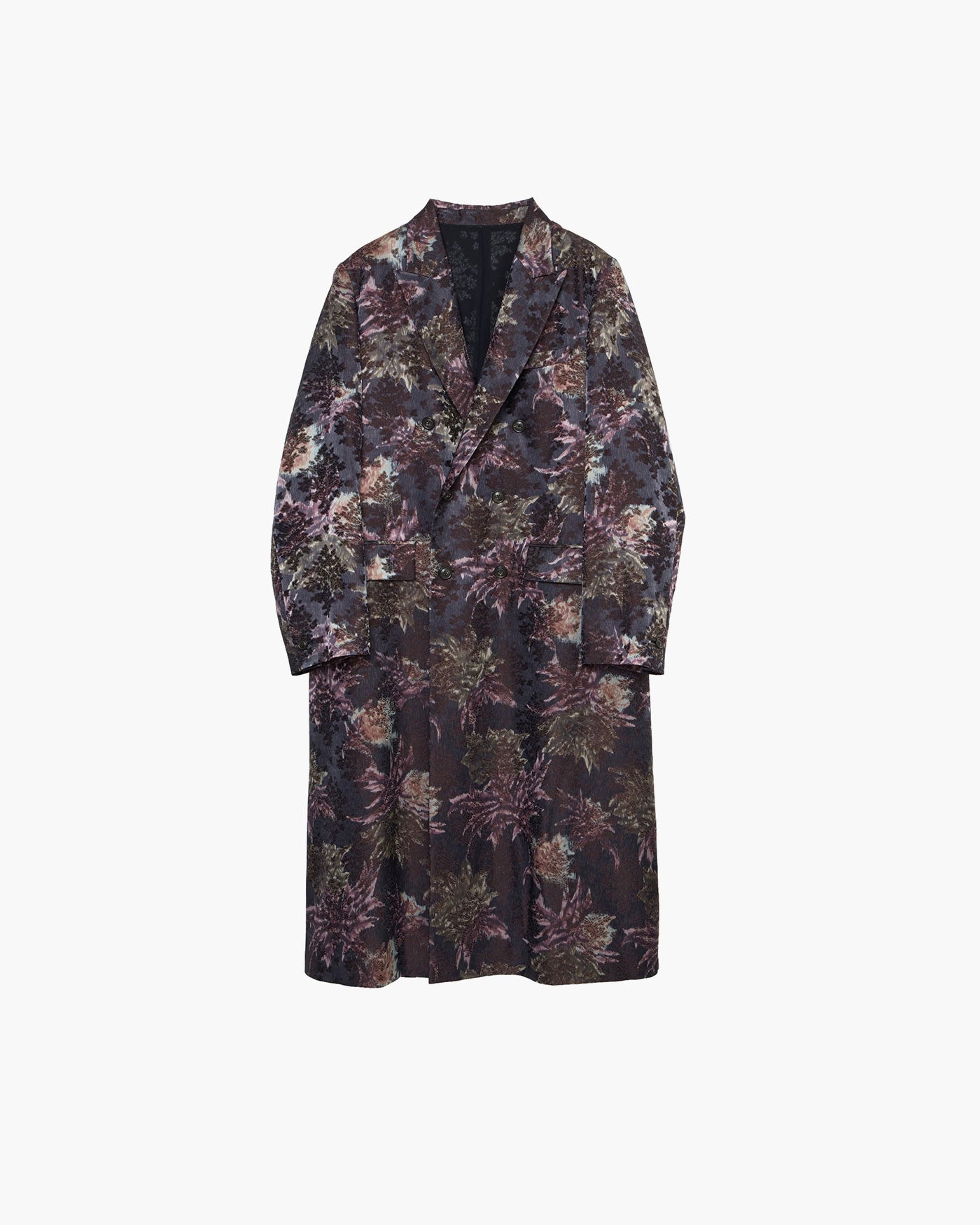 DOUBLE-BREASTED CHESTER COAT