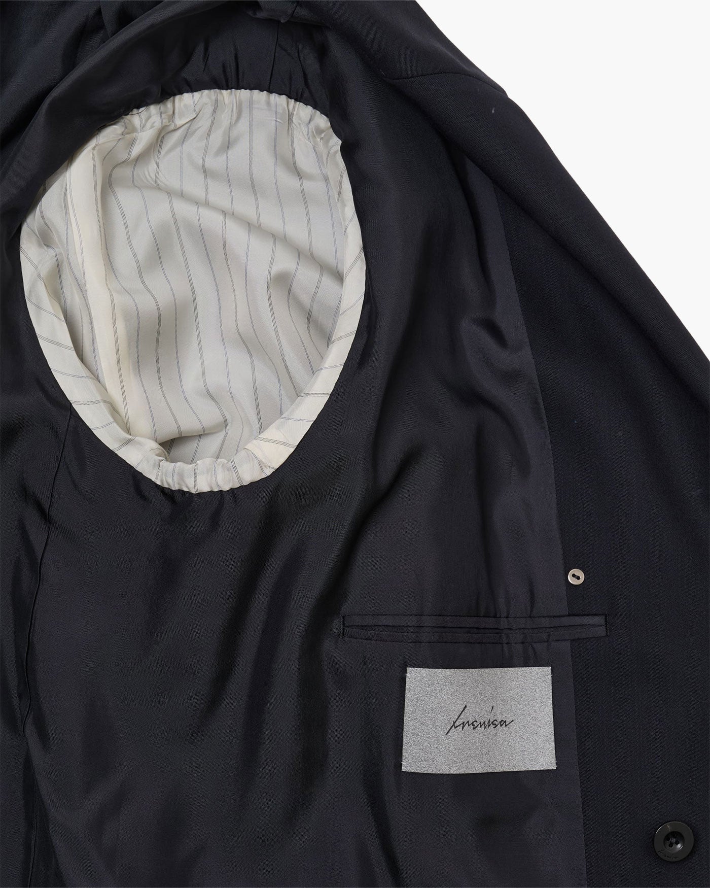 DOUBLE-BREASTED CHESTER COAT – IRENISA